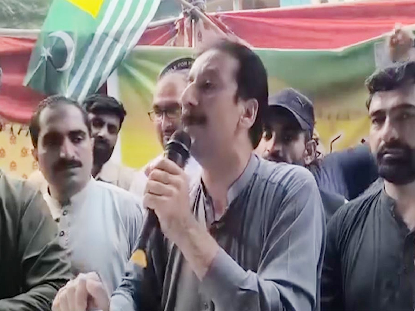 PoJK leader Shaukat Nawaz Mir (Image/ANI)