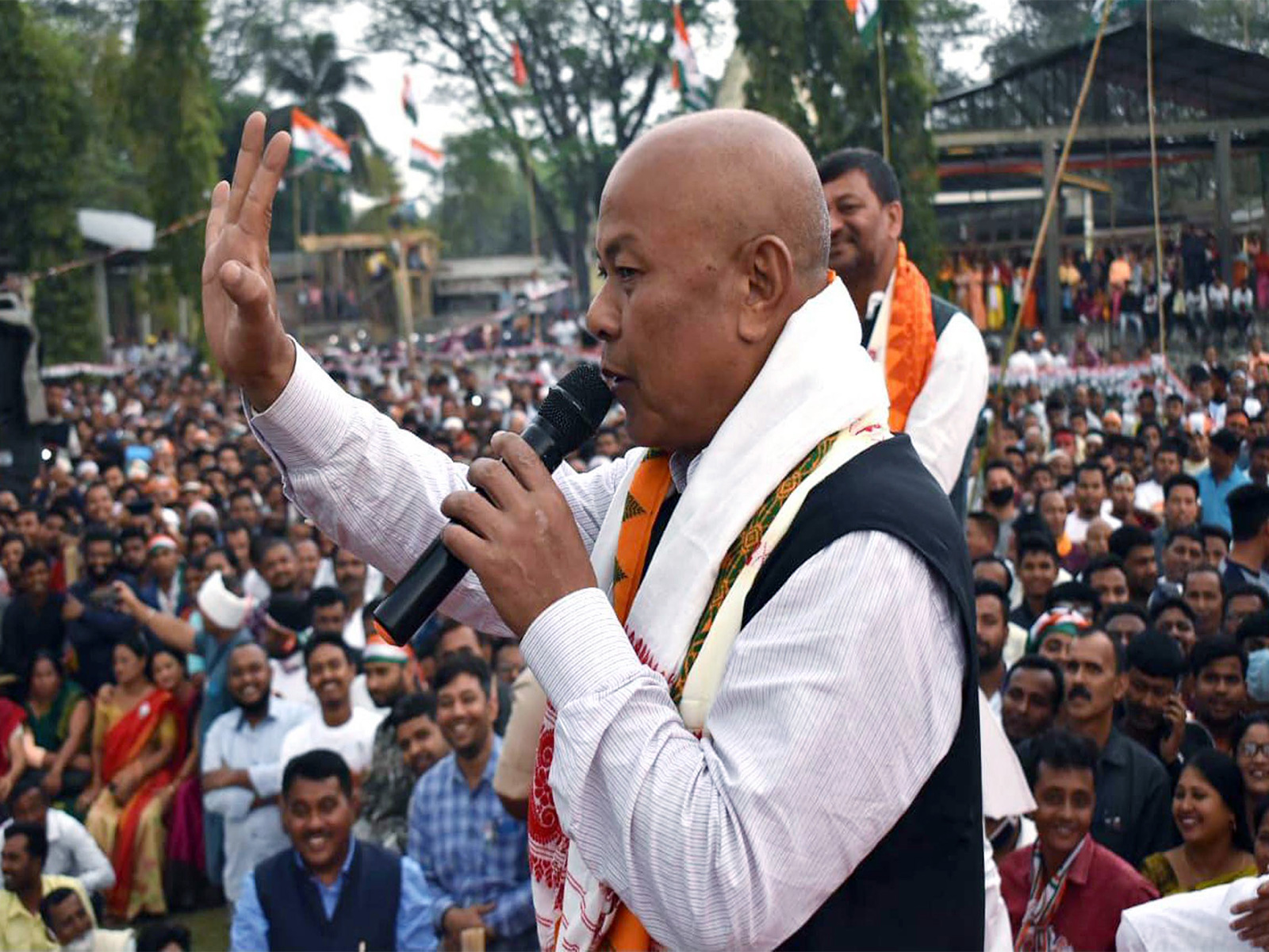 Bodoland People’s Front chief Hagrama Mohilary (Photo/ANI) Bodoland People’s Front chief Hagrama Mohilary (Photo/ANI)
