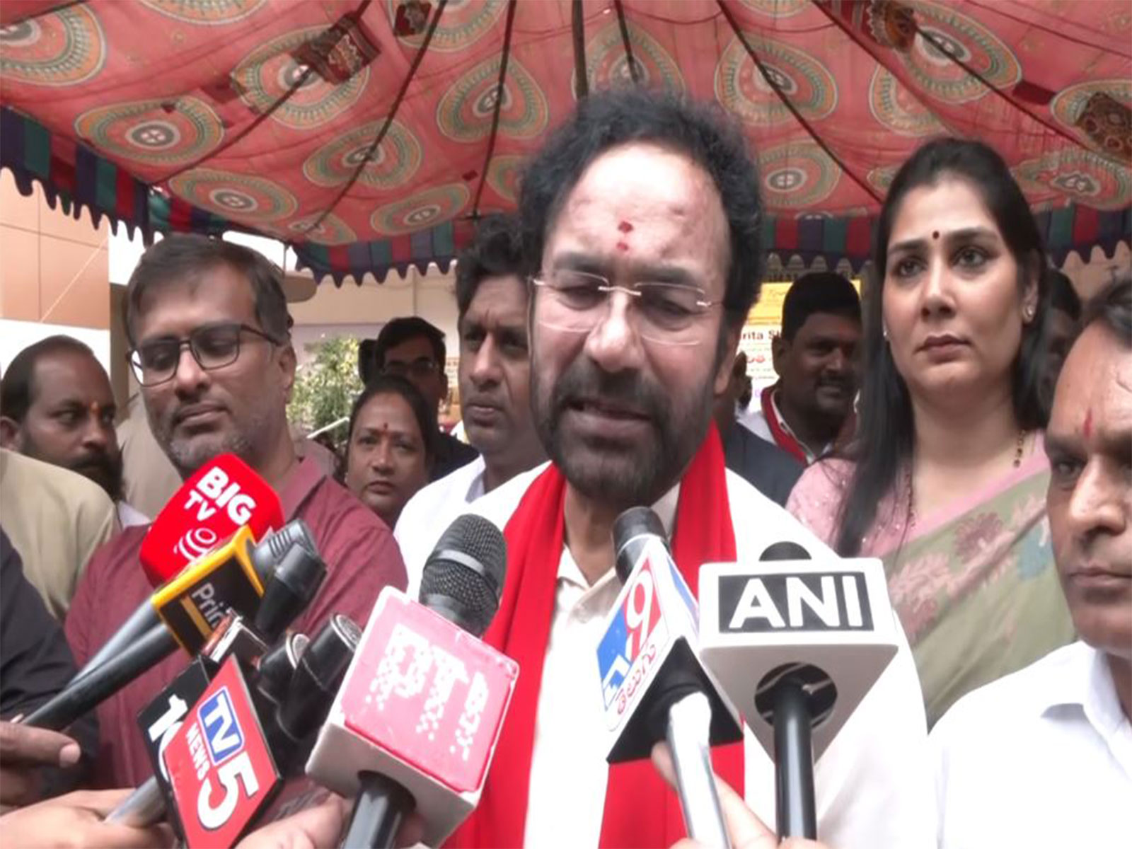  Union Minister G. Kishan Reddy (Photo/ANI)