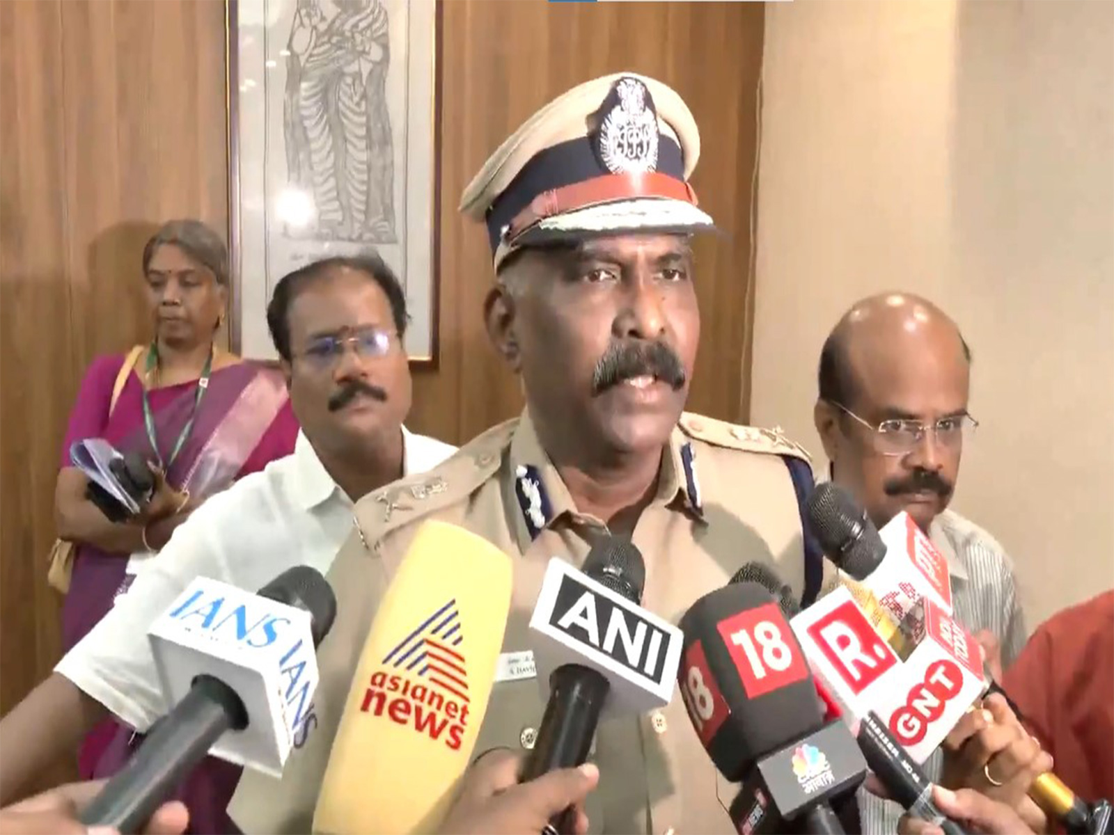 Tamil Nadu ADGP (Law and Order) S Davidson Devasirvatham (Photo/ANI) Tamil Nadu ADGP (Law and Order) S Davidson Devasirvatham (Photo/ANI)