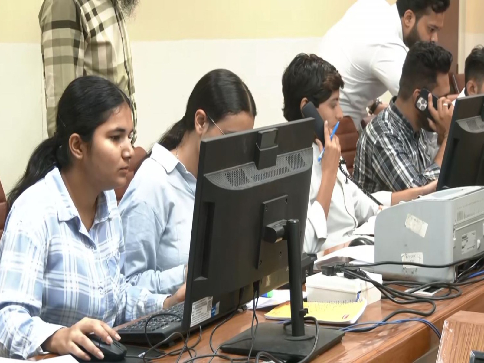 Punjab govt sets up control room for real-time monitoring of stubble burning incidents (Photo/ANI) Punjab govt sets up control room for real-time monitoring of stubble burning incidents (Photo/ANI)