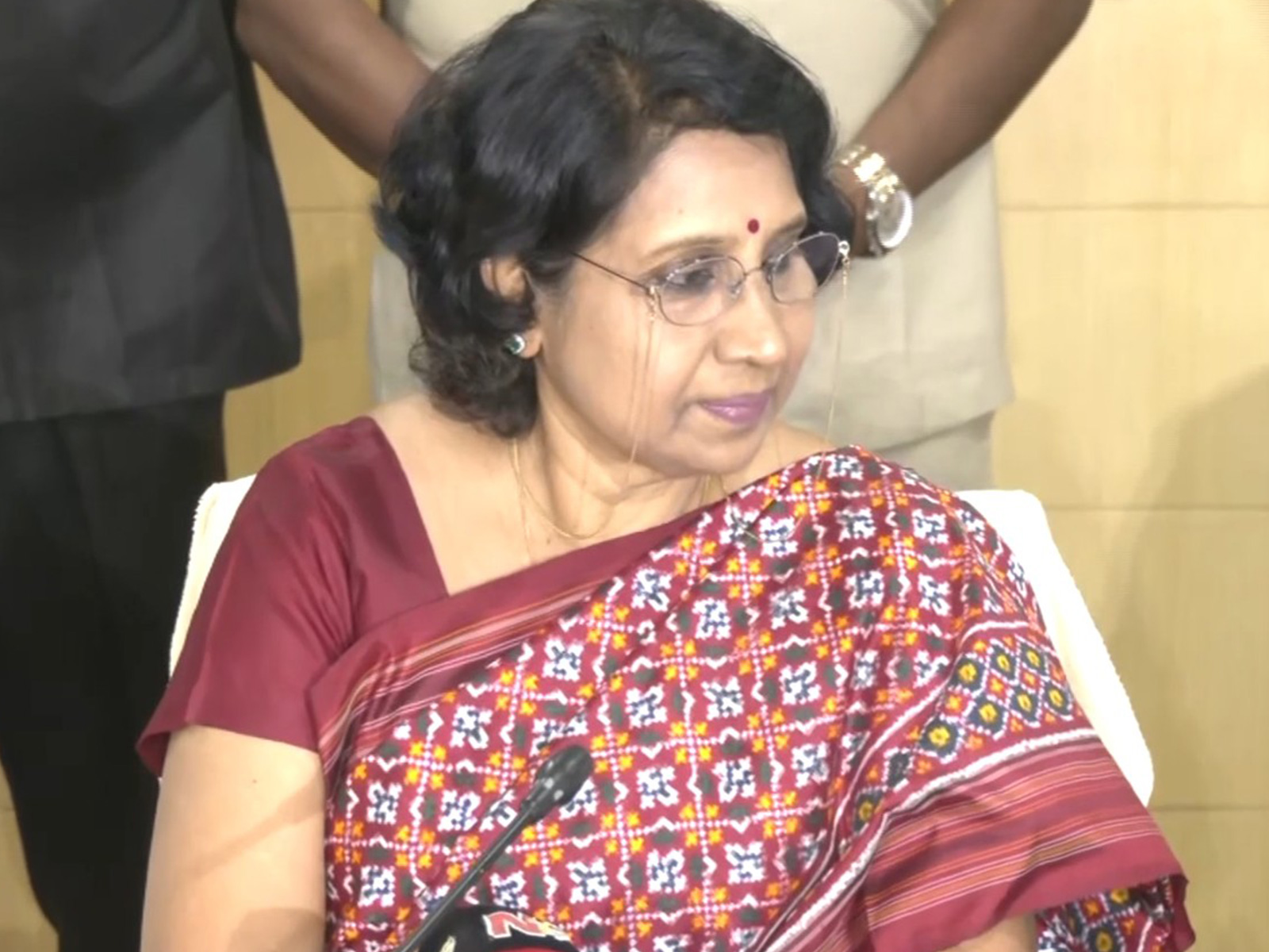 Telangana State Election Commissioner Rani Kumudini (Photo/ANI) Telangana State Election Commissioner Rani Kumudini (Photo/ANI)