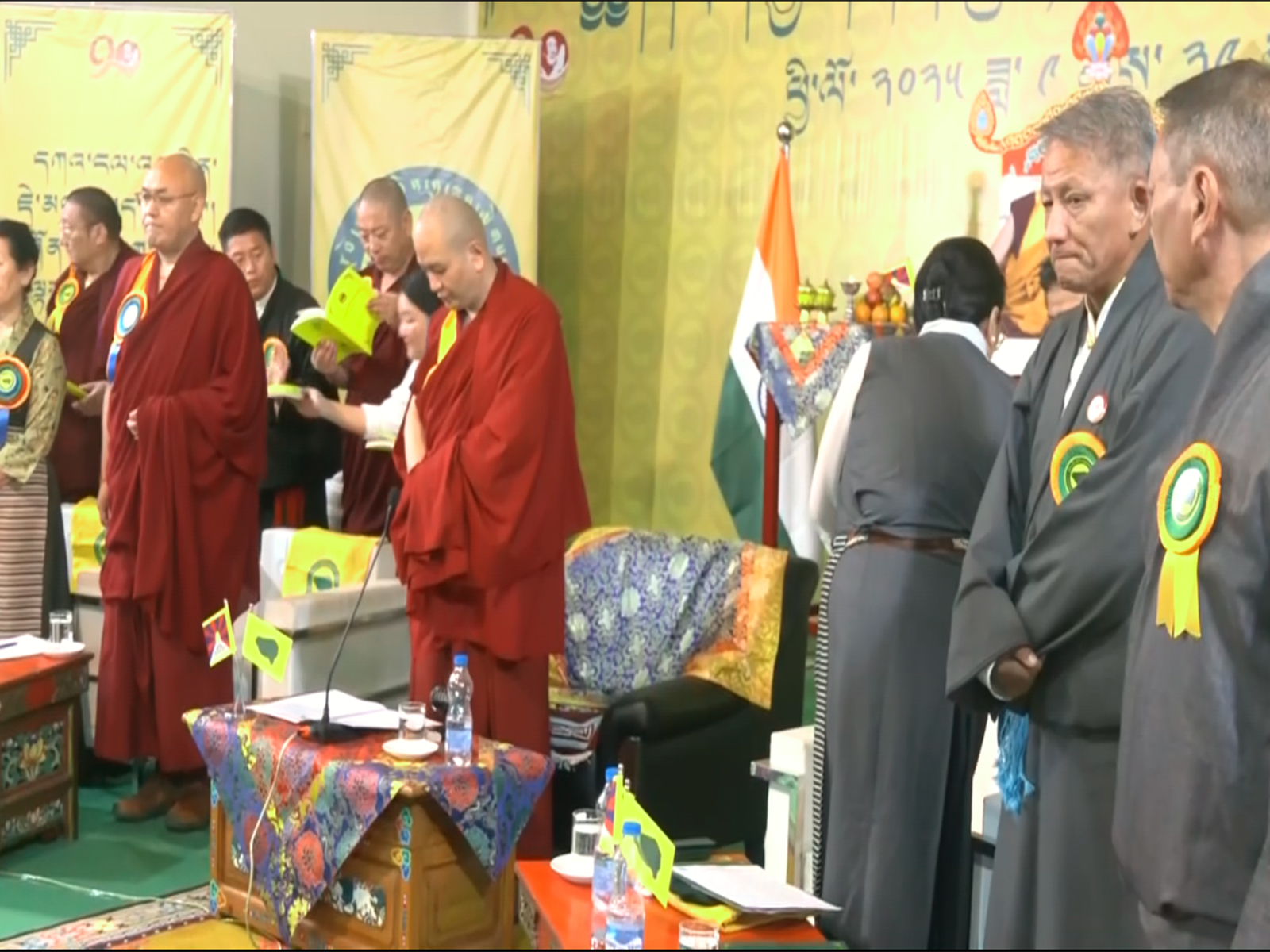 19th general body meeting of the Tibetan Youth Congress (Image/ANI)