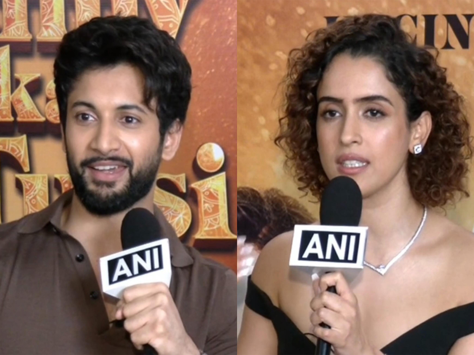 Rohit Saraf, Sanya Malhotra (Photo/ANI) Rohit Saraf, Sanya Malhotra (Photo/ANI)