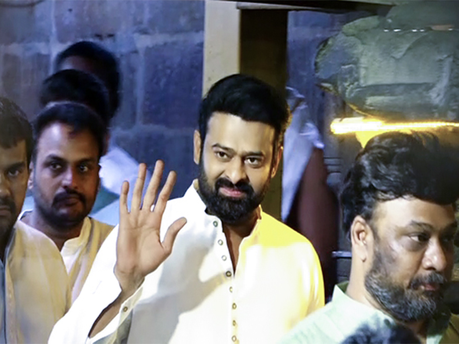 Actor Prabhas (Image source: ANI) Actor Prabhas (Image source: ANI)