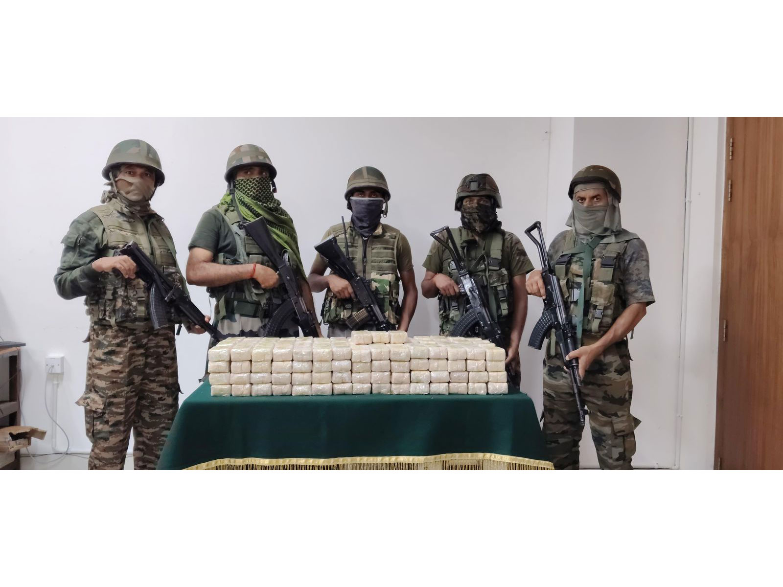 Assam rifles conducts major operation against drug smuggling in Tripura (Photo: Assam Rifles) Assam rifles conducts major operation against drug smuggling in Tripura (Photo: Assam Rifles)