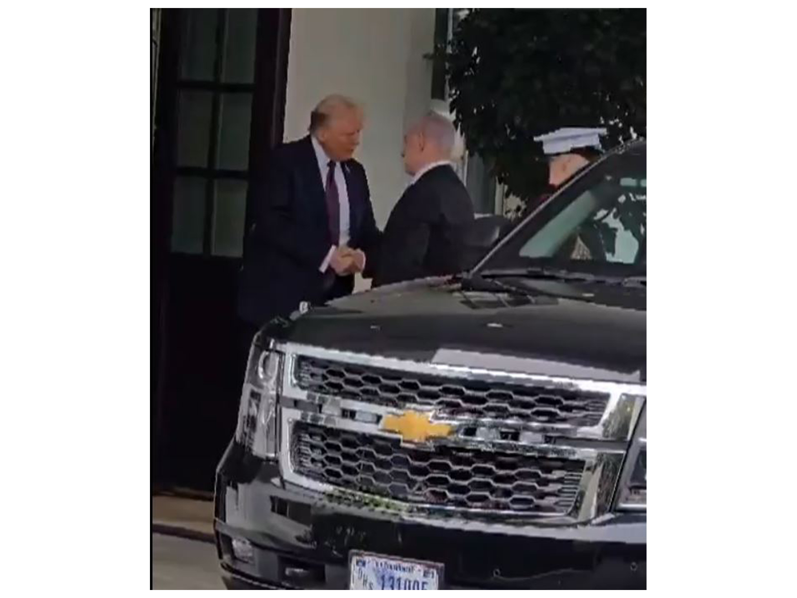 US President Donald Trump with Israeli Prime Minister Benjamin Netanyahu at the White House (Photo/ANI) US President Donald Trump with Israeli Prime Minister Benjamin Netanyahu at the White House (Photo/ANI)