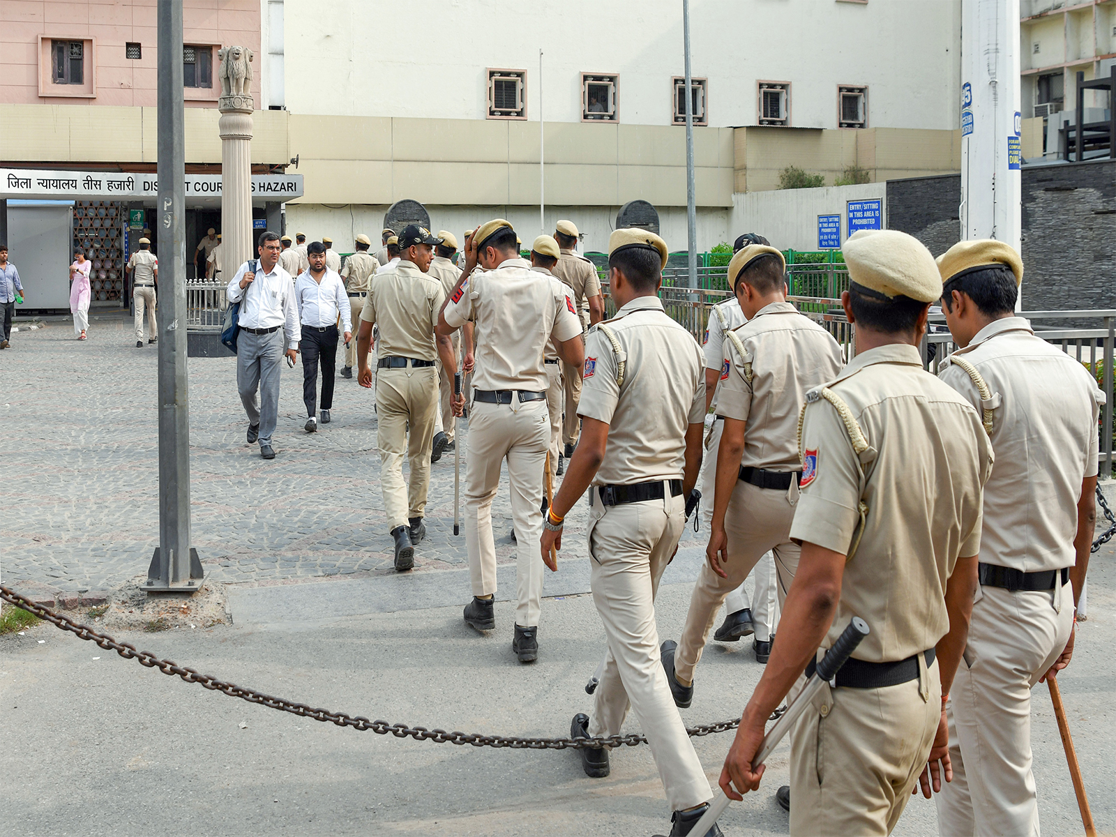 A visual from Delhi's Tis Hazari Court (File Photo/ANI) A visual from Delhi's Tis Hazari Court (File Photo/ANI)