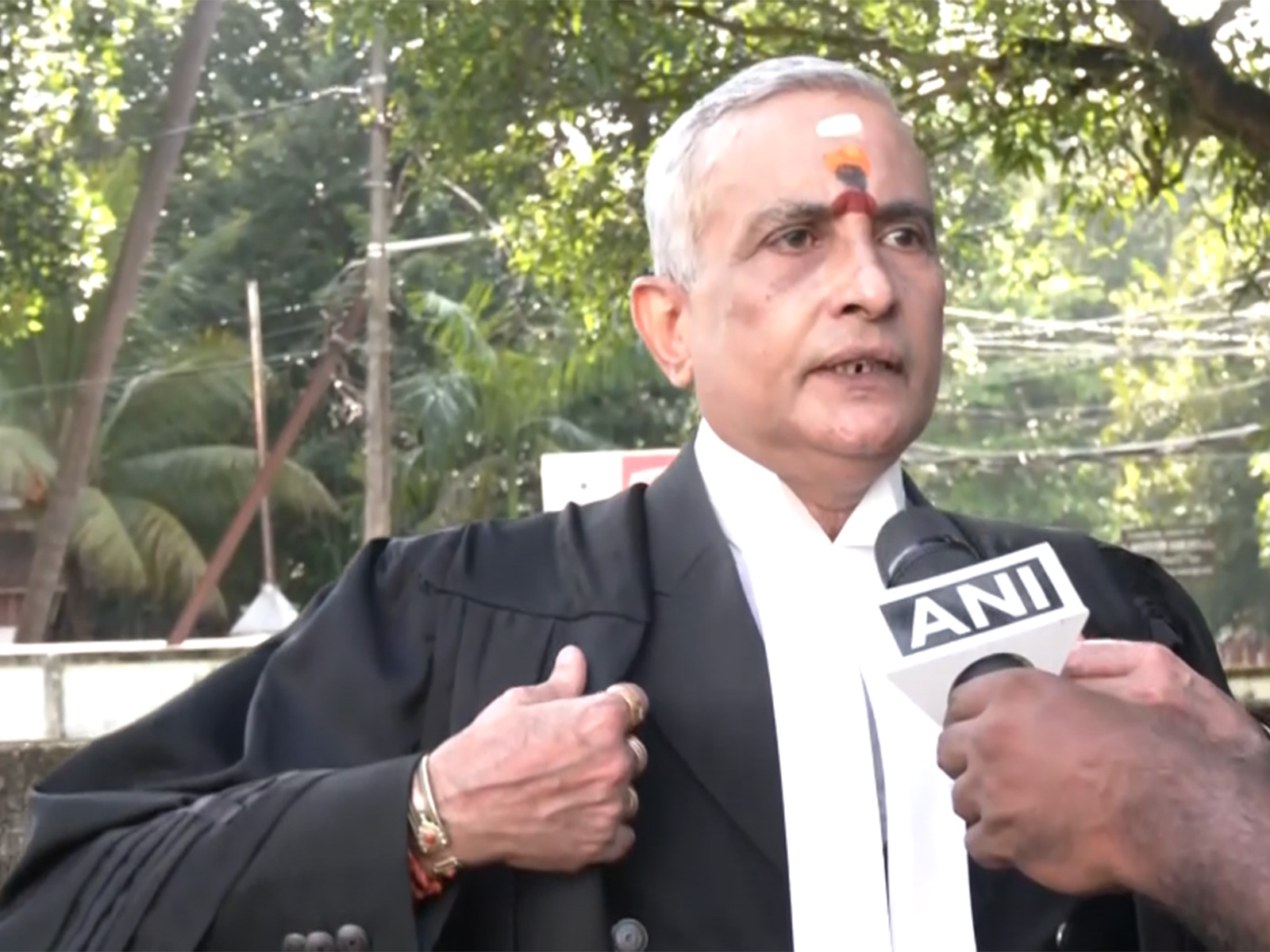 Advocate Krishnaraj (Photo/ANI) Advocate Krishnaraj (Photo/ANI)