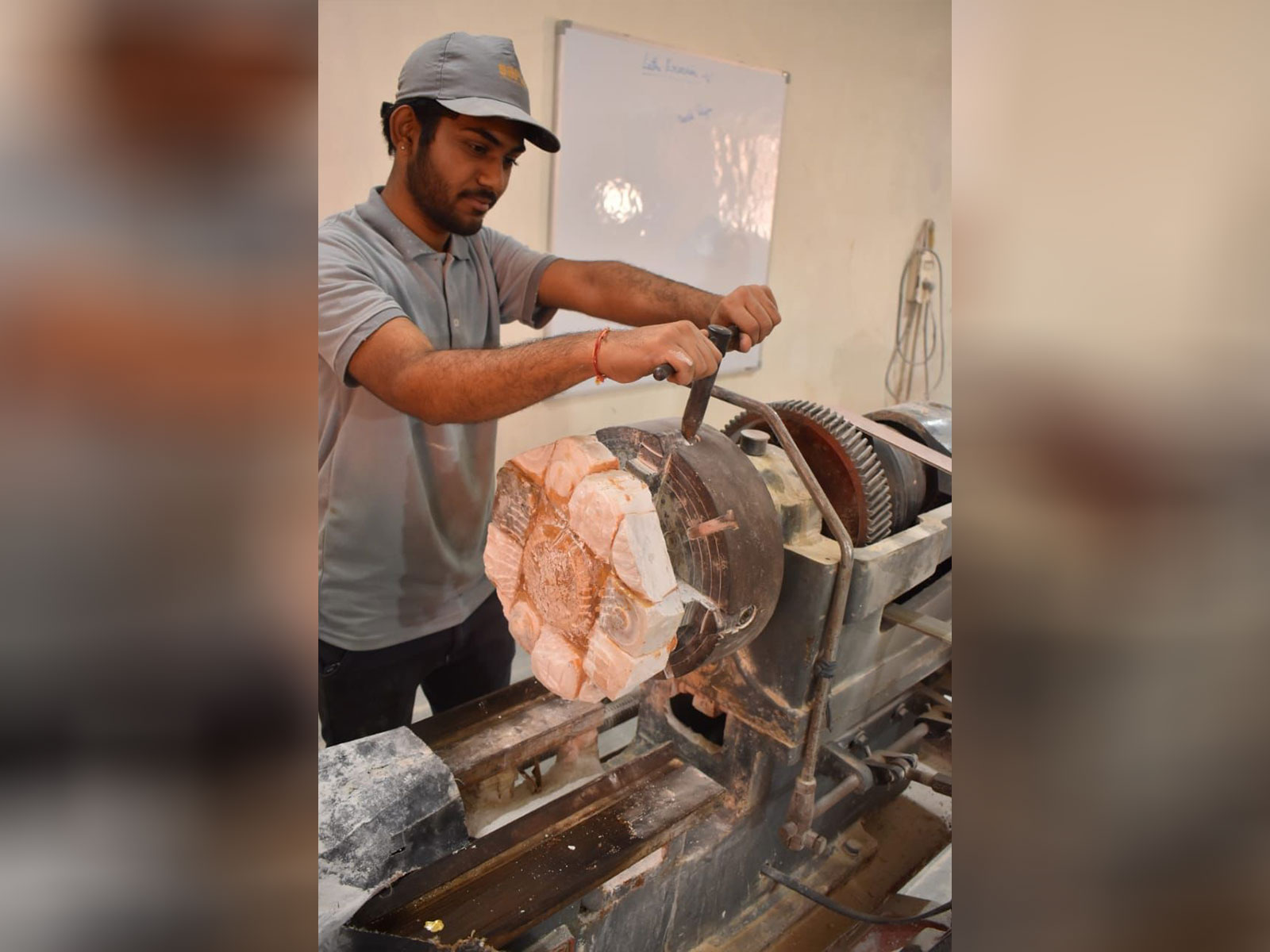 SAPTI advancing skill development in Gujarat’s stone sculpture field (Photo/ANI) SAPTI advancing skill development in Gujarat’s stone sculpture field (Photo/ANI)