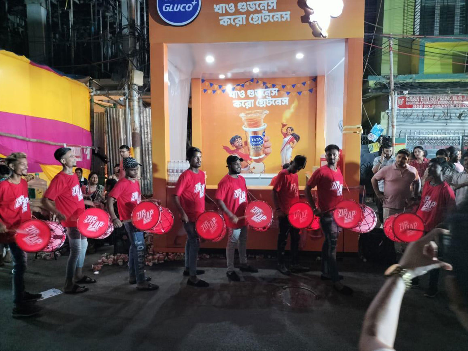 This Durga Puja, Tata Consumer Products’ Zip Zap Energy Drink lit up Hathibagan with a one-of-its-kind, energy-packed activation This Durga Puja, Tata Consumer Products’ Zip Zap Energy Drink lit up Hathibagan with a one-of-its-kind, energy-packed activation