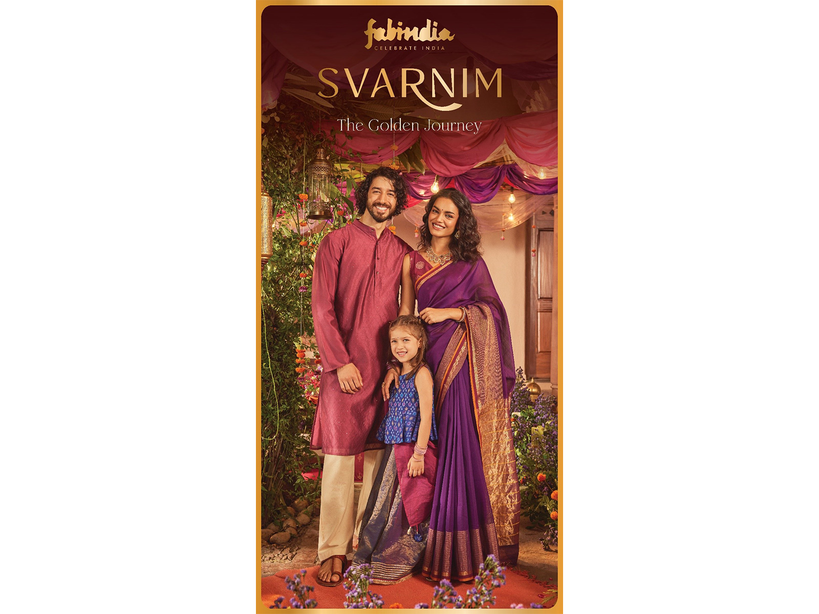 Fabindia unveils Svarnim: The Golden Journey, this festive season Fabindia unveils Svarnim: The Golden Journey, this festive season