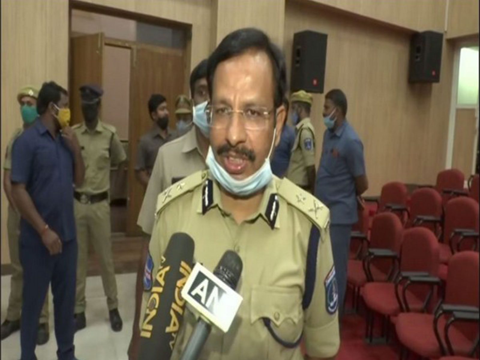 Hyderabad Commissioner of Police (CP) VC Sajjanar (File Photo/ANI) Hyderabad Commissioner of Police (CP) VC Sajjanar (File Photo/ANI)