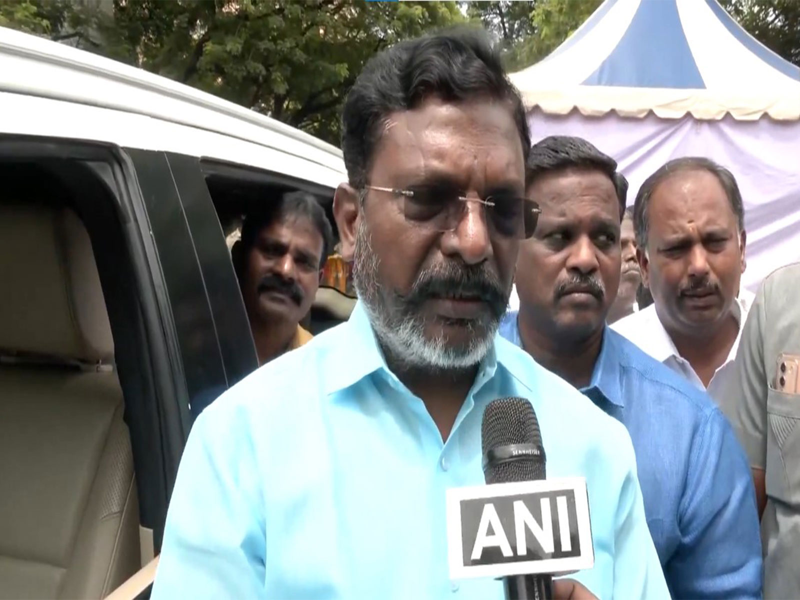  VCK founder and chief Thol Thirumavalavan (Photo/ANI)