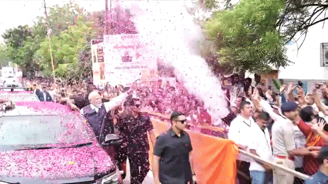 Visuals from the roadshow (Photo/ANI) Visuals from the roadshow (Photo/ANI)