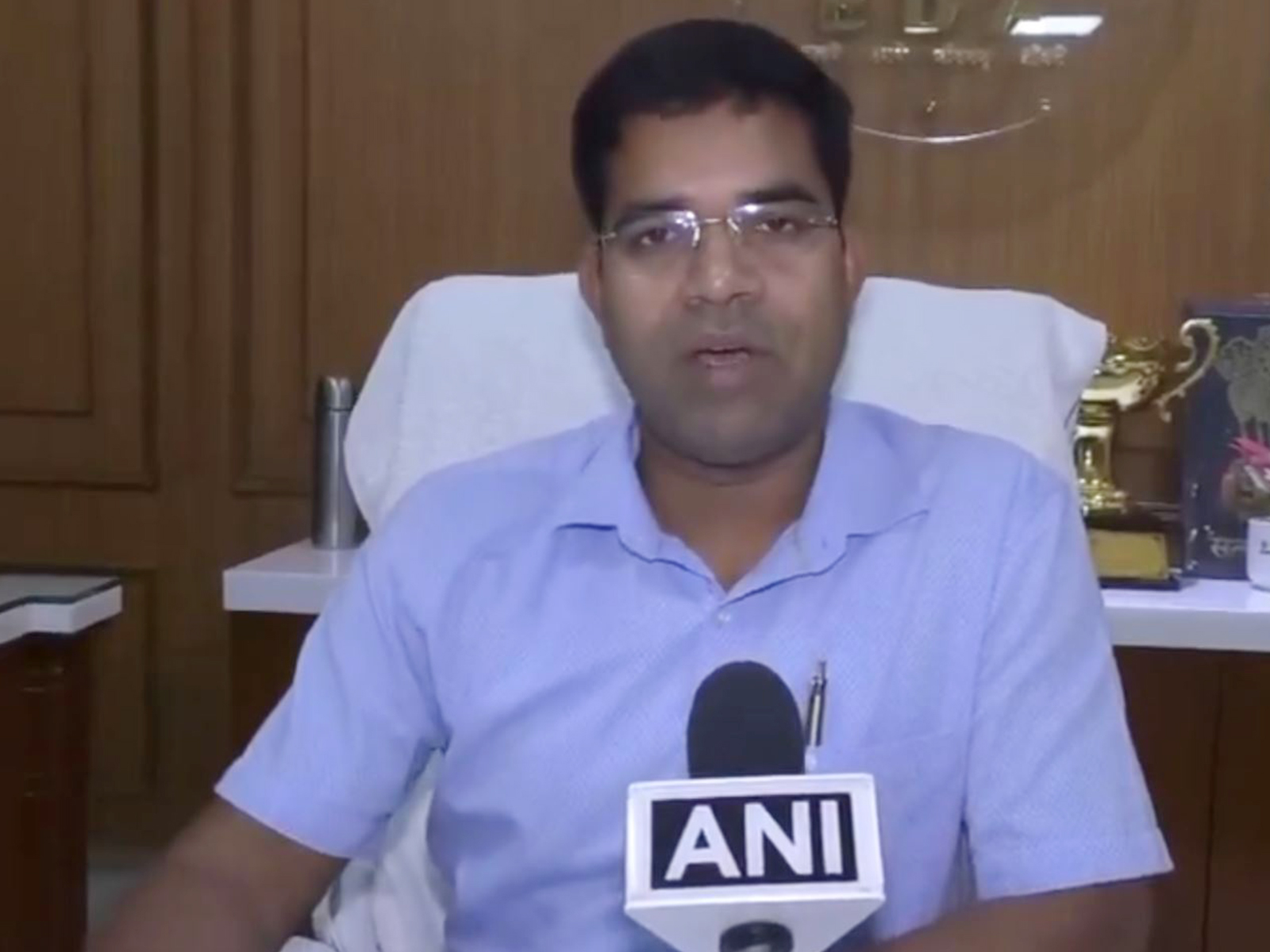 Bareilly Development Authority Vice Chairman Manikandan A (Photo/ANI) Bareilly Development Authority Vice Chairman Manikandan A (Photo/ANI)