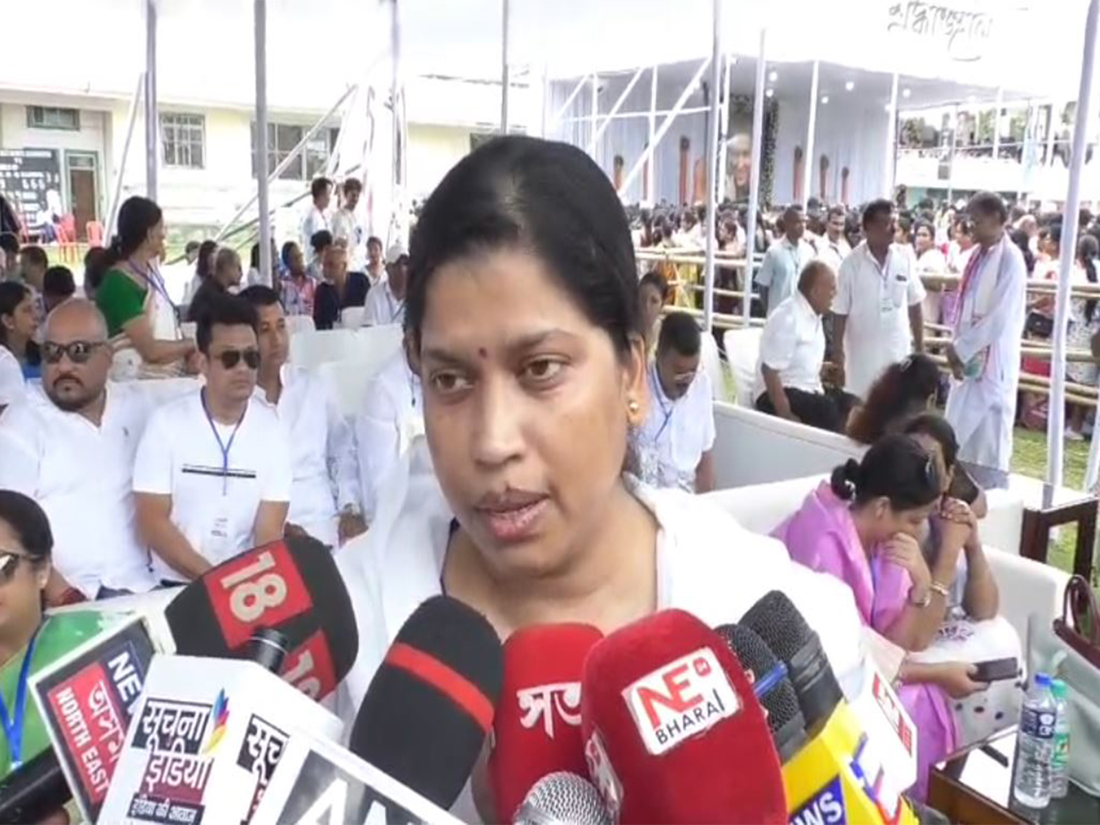 Zubeen Garg's sister Palme Borthakur (Photo/ANI)  Zubeen Garg's sister Palme Borthakur (Photo/ANI)