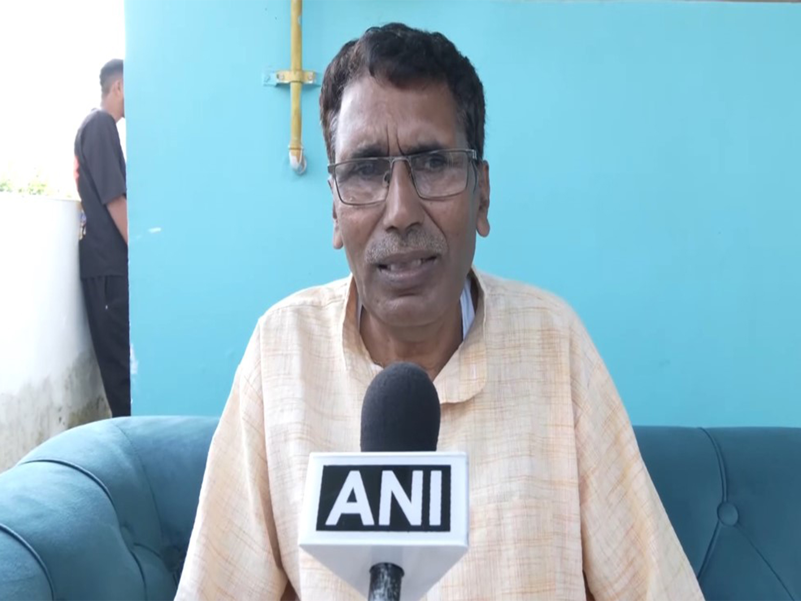 Murari Lal, father of journalist Rajeev Pratap Singh (Photo/ANI) Murari Lal, father of journalist Rajeev Pratap Singh (Photo/ANI)