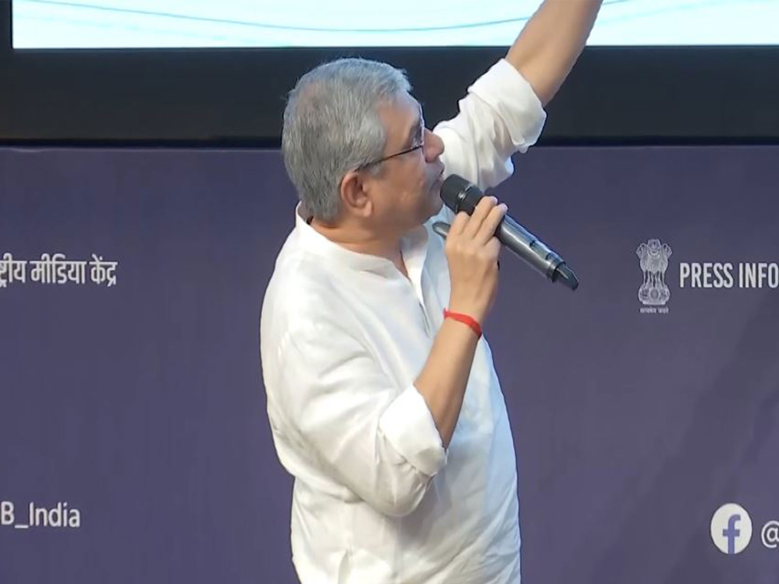 Union Minister Ashwini Vaishnaw during cabinet briefing (Photo/ANI) 