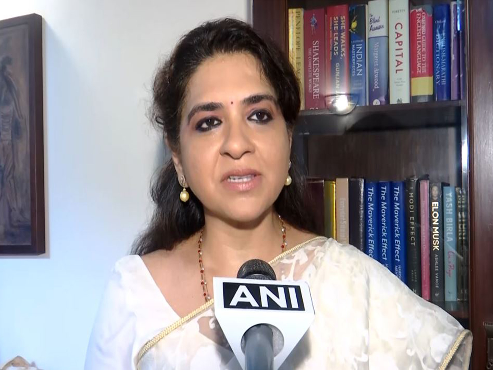 Shiv Sena leader Shaina NC (Photo/ANI) Shiv Sena leader Shaina NC (Photo/ANI)