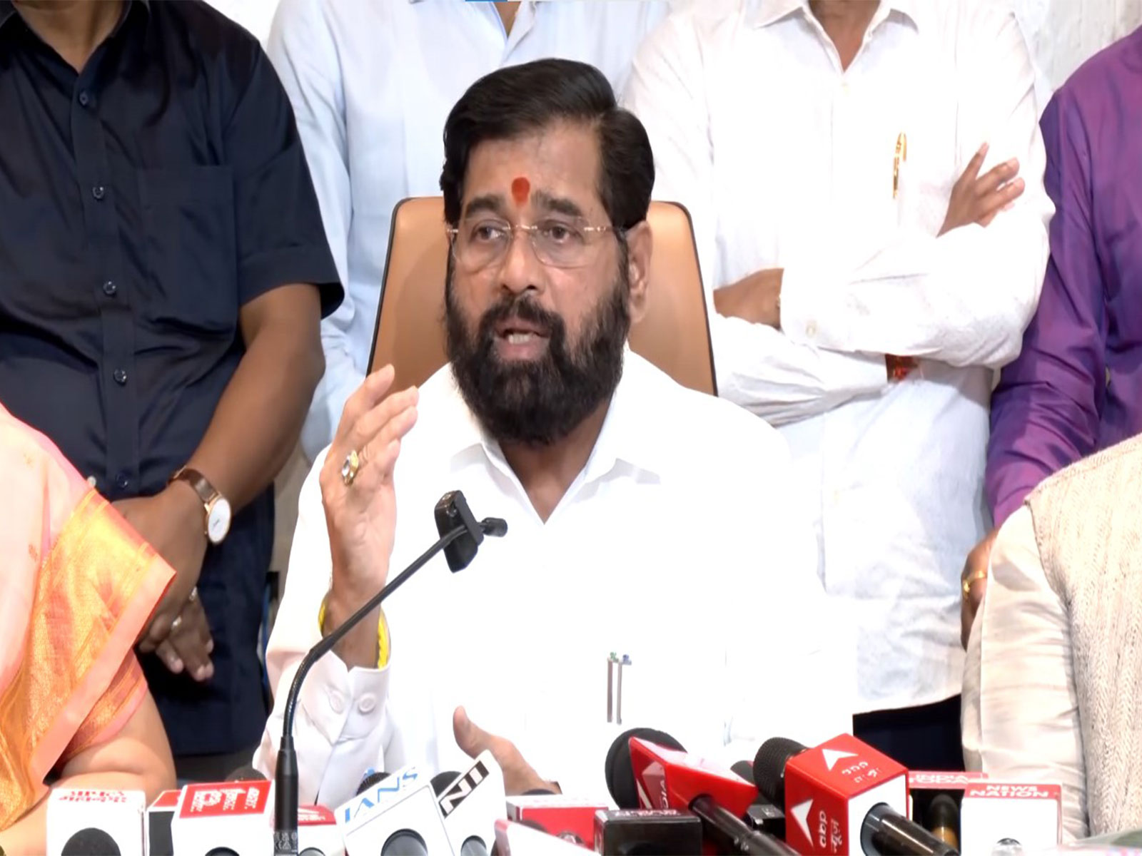 Maharashtra Deputy Chief Minister Eknath Shinde (Photo/ANI) Maharashtra Deputy Chief Minister Eknath Shinde (Photo/ANI)