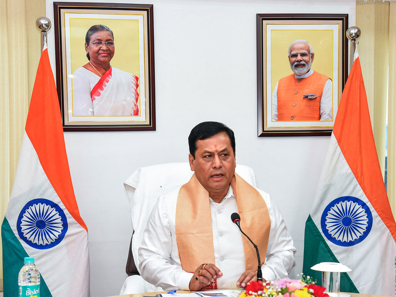 Union Minister of Ports, Shipping and Waterways Sarbananda Sonowal ( File Photo/ANI) Union Minister of Ports, Shipping and Waterways Sarbananda Sonowal ( File Photo/ANI)