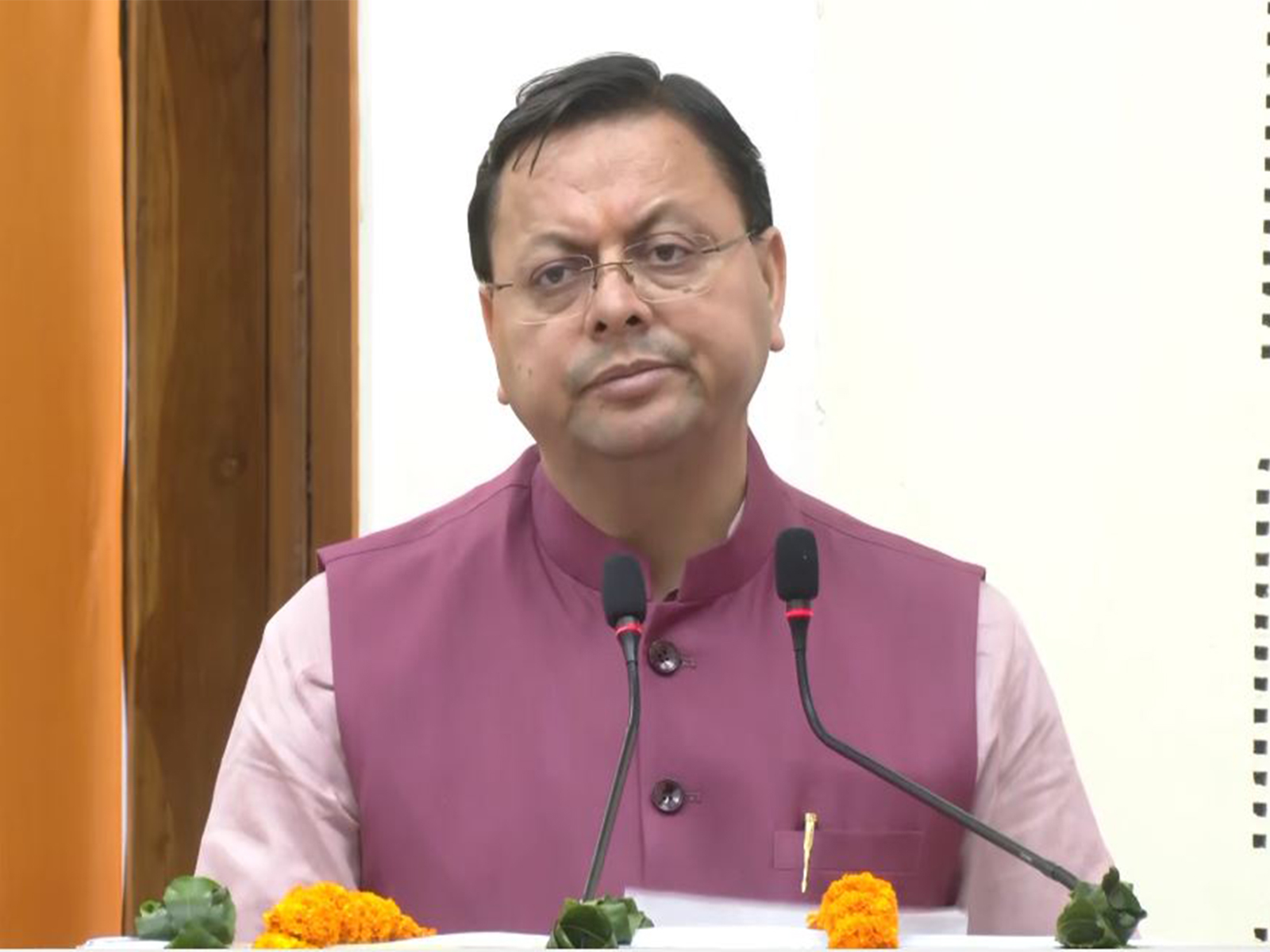 Uttarakhand CM Pushkar Singh Dhami (Photo/ANI) Uttarakhand CM Pushkar Singh Dhami (Photo/ANI)