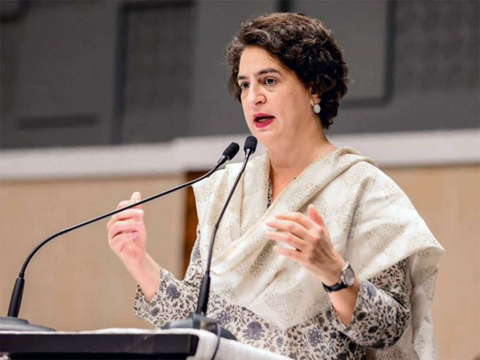 Congress leader Priyanka Gandhi (File Photo/ANI) Congress leader Priyanka Gandhi (File Photo/ANI)