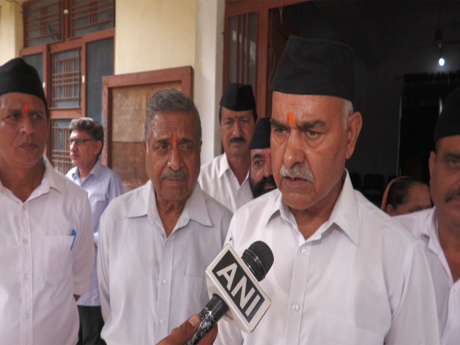 Shri Krishan Nagar Sangh Chalak Udhampur (Photo/ANI) Shri Krishan Nagar Sangh Chalak Udhampur (Photo/ANI)