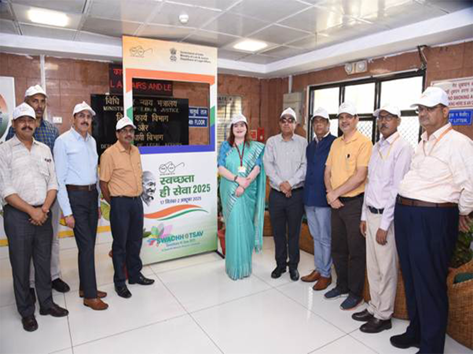 Department of Legal Affairs observes Swachhata Hi Seva 2025 (Photo/PIB) Department of Legal Affairs observes Swachhata Hi Seva 2025 (Photo/PIB)