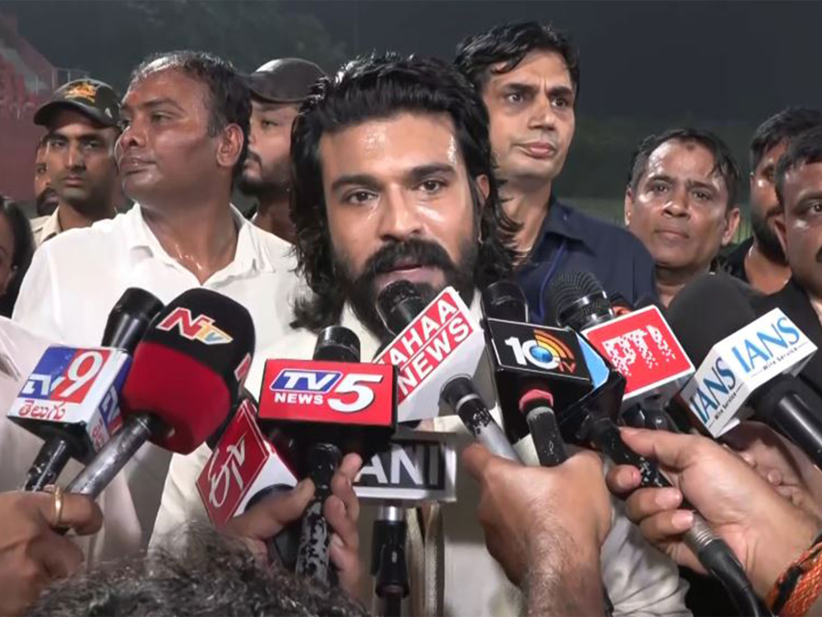 Ram Charan at Archery Premier League (Photo/ANI) Ram Charan at Archery Premier League (Photo/ANI)