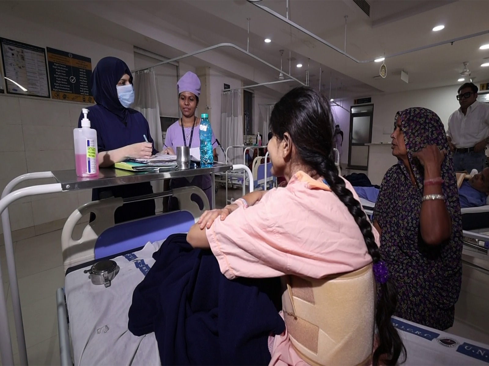 Visuals from a hospital in Gujarat (Photo/ANI) Visuals from a hospital in Gujarat (Photo/ANI)