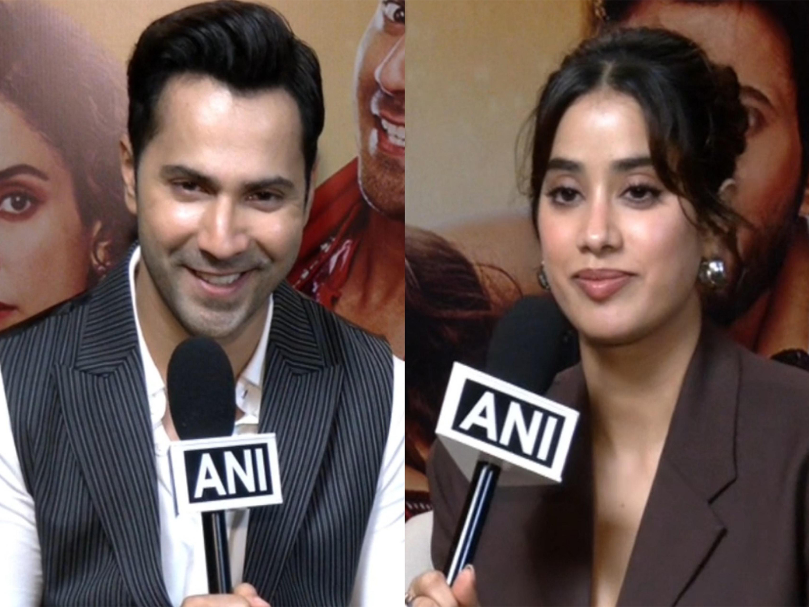 Varun Dhawan, Janhvi Kapoor (image source:ANI) Varun Dhawan, Janhvi Kapoor (image source:ANI)