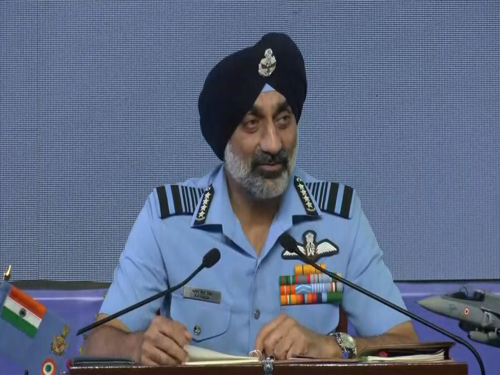 Chief of the Air Staff, Air Chief Marshal Amar Preet Singh (Photo/ANI) Chief of the Air Staff, Air Chief Marshal Amar Preet Singh (Photo/ANI)