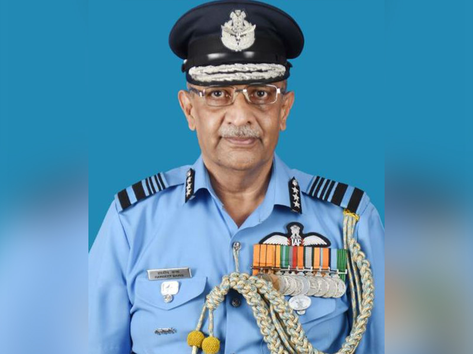 Air Marshal Hardeep Bains (Photo/PIB) Air Marshal Hardeep Bains (Photo/PIB)