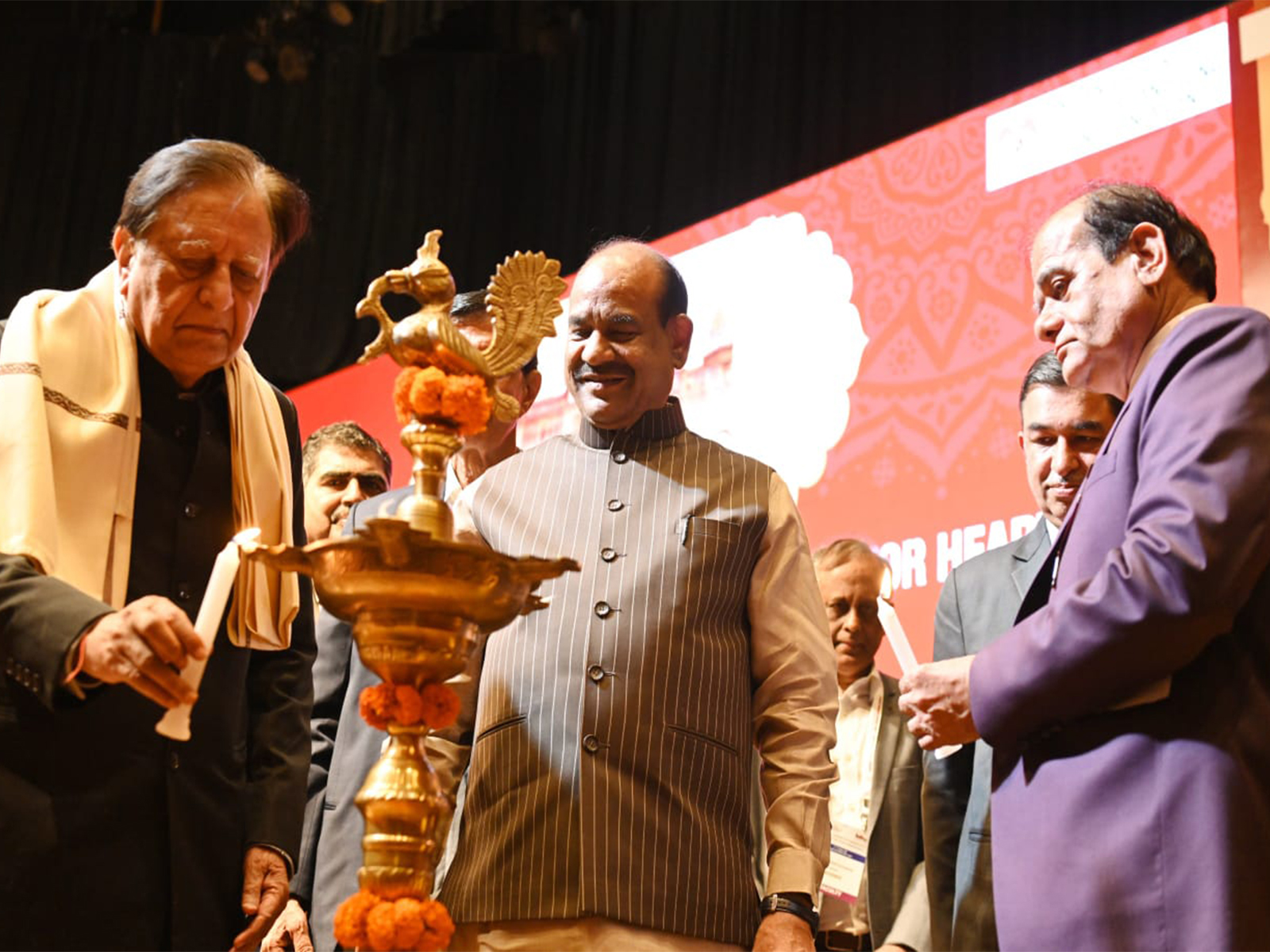 Lok Sabha Speaker Om Birla inaugurated the 6th Annual Conference of the Indian Society for Heart and Lung Transplantation (Photo/X:@ombirlakota) Lok Sabha Speaker Om Birla inaugurated the 6th Annual Conference of the Indian Society for Heart and Lung Transplantation (Photo/X:@ombirlakota)