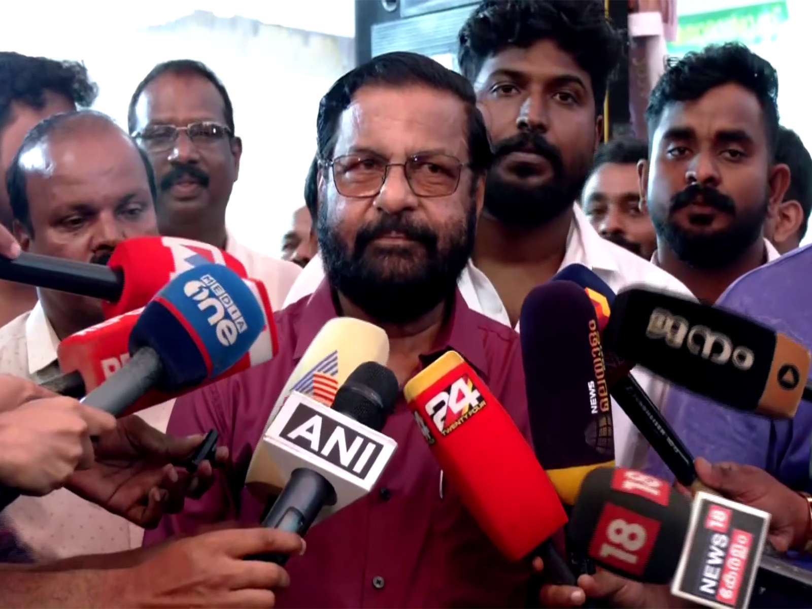 Former Kerala Devaswom Minister Kadakampally Surendran (Photo/ANI) Former Kerala Devaswom Minister Kadakampally Surendran (Photo/ANI)