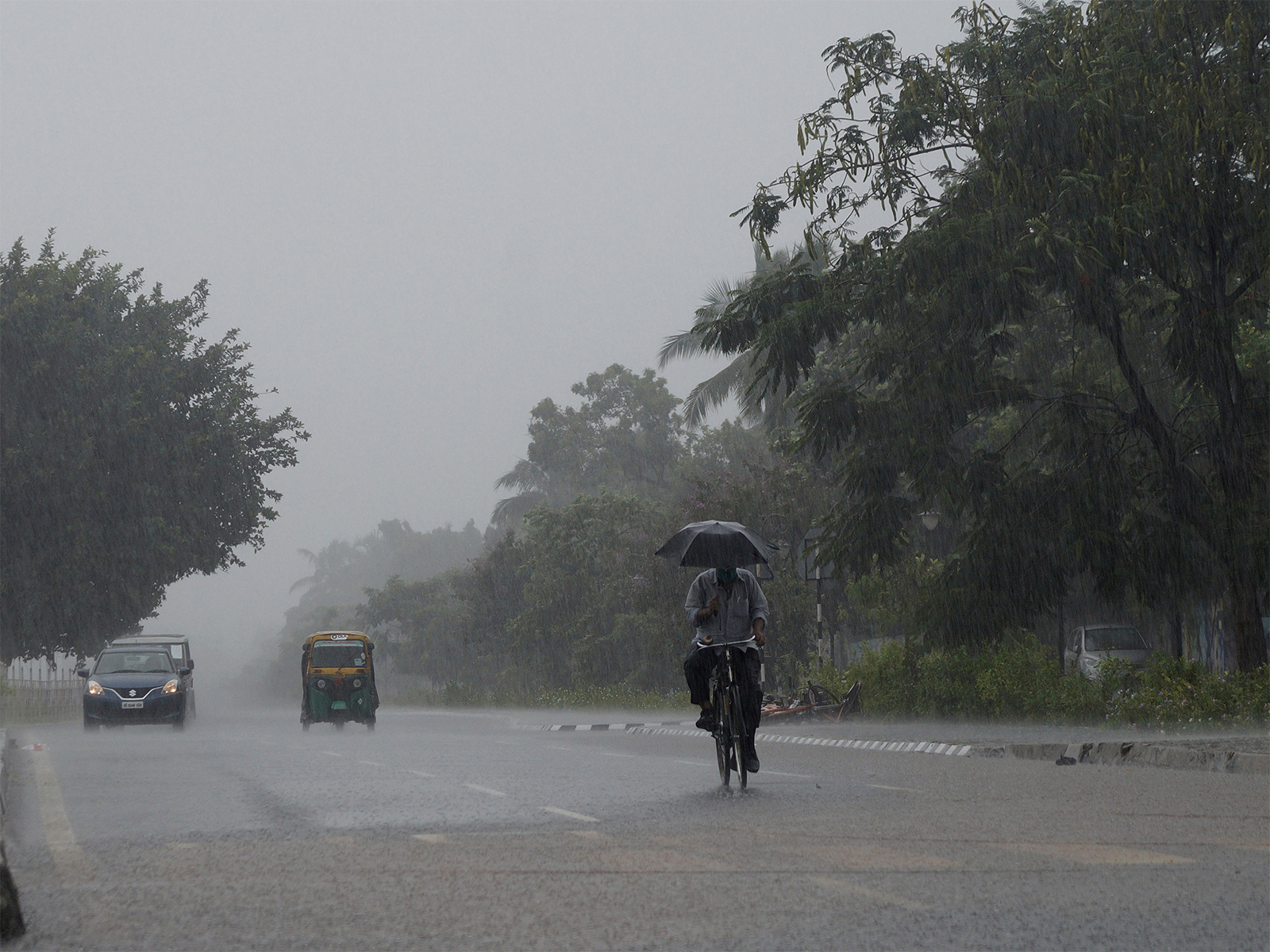 Visual of heavy rain in Odisha (File Photo/ANI) Visual of heavy rain in Odisha (File Photo/ANI)