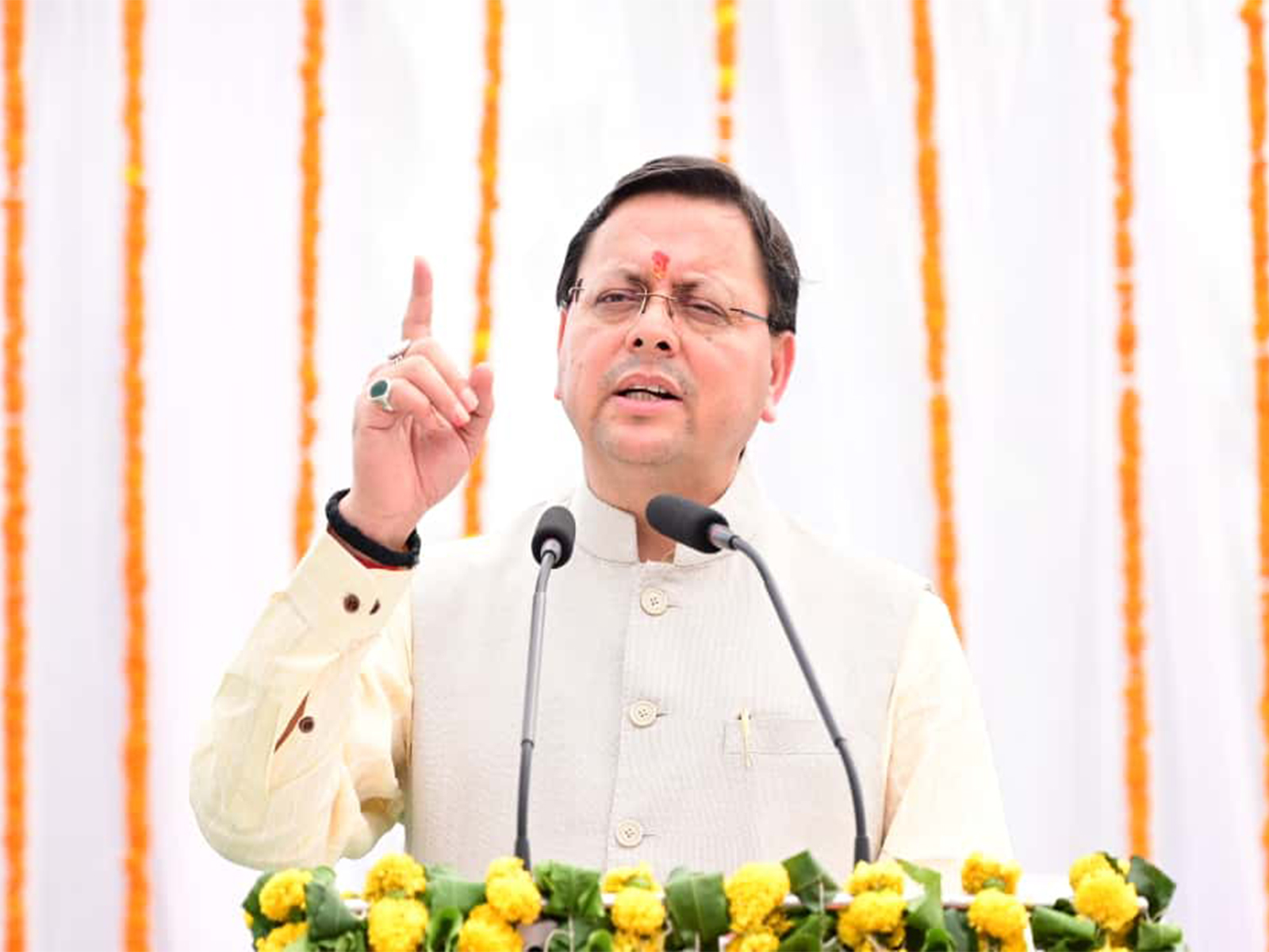 Uttarakhand Chief Minister Pushkar Singh Dhami (File Photo/ANI) Uttarakhand Chief Minister Pushkar Singh Dhami (File Photo/ANI)