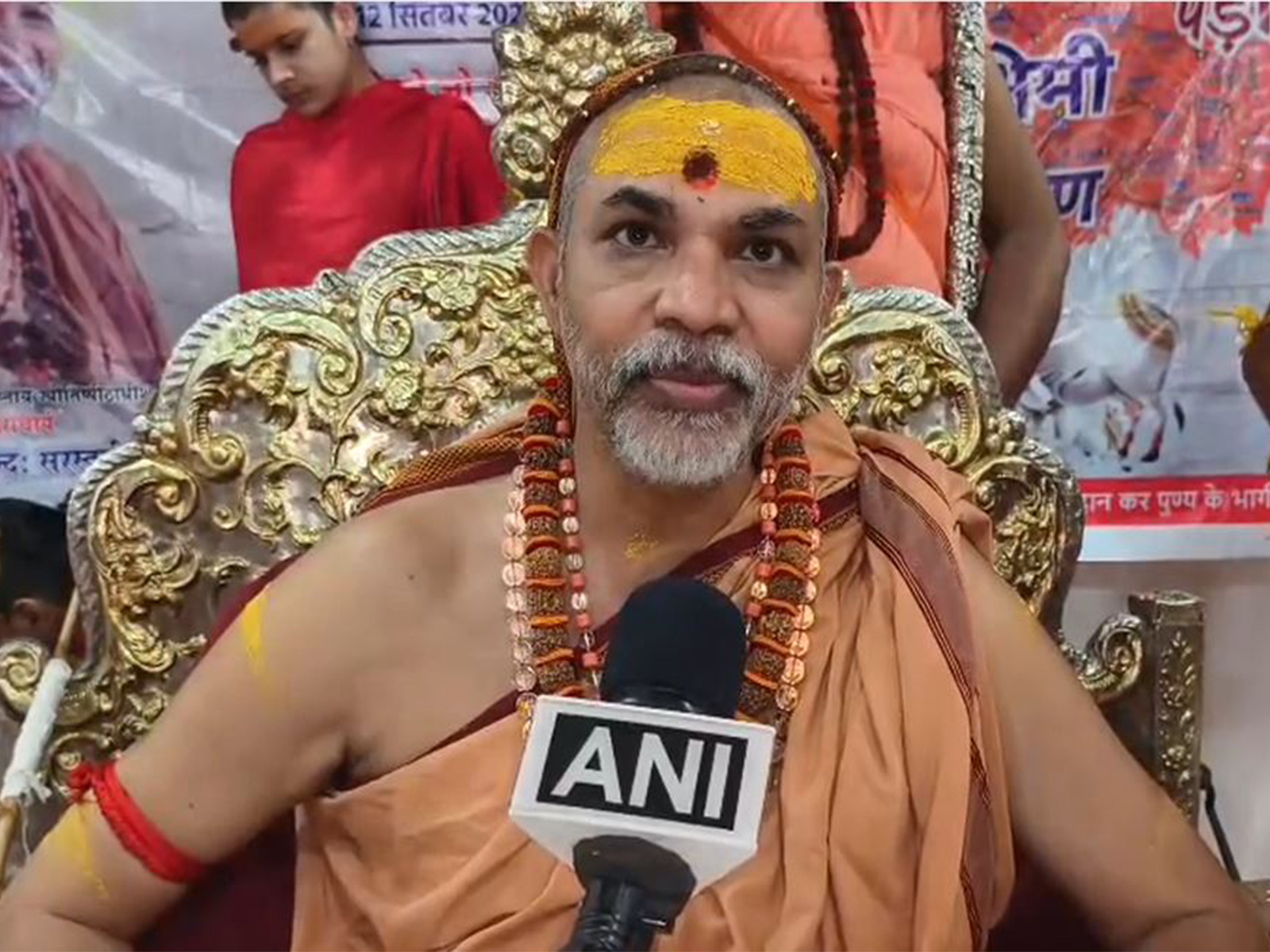 Shankaracharya Swami Avimukteshwaranand Saraswati Maharaj (Photo/ANI) Shankaracharya Swami Avimukteshwaranand Saraswati Maharaj (Photo/ANI)