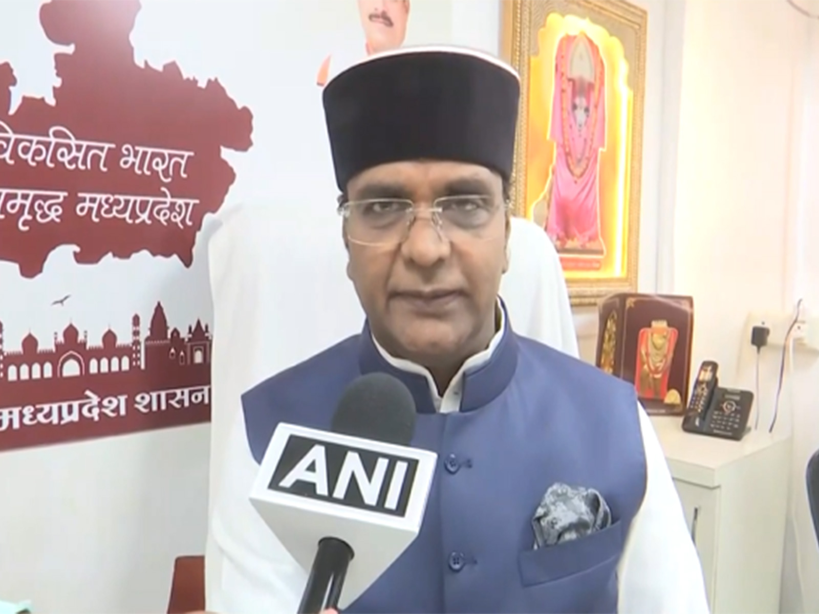 MP Minister Vishvas Sarang (Photo/ANI) MP Minister Vishvas Sarang (Photo/ANI)