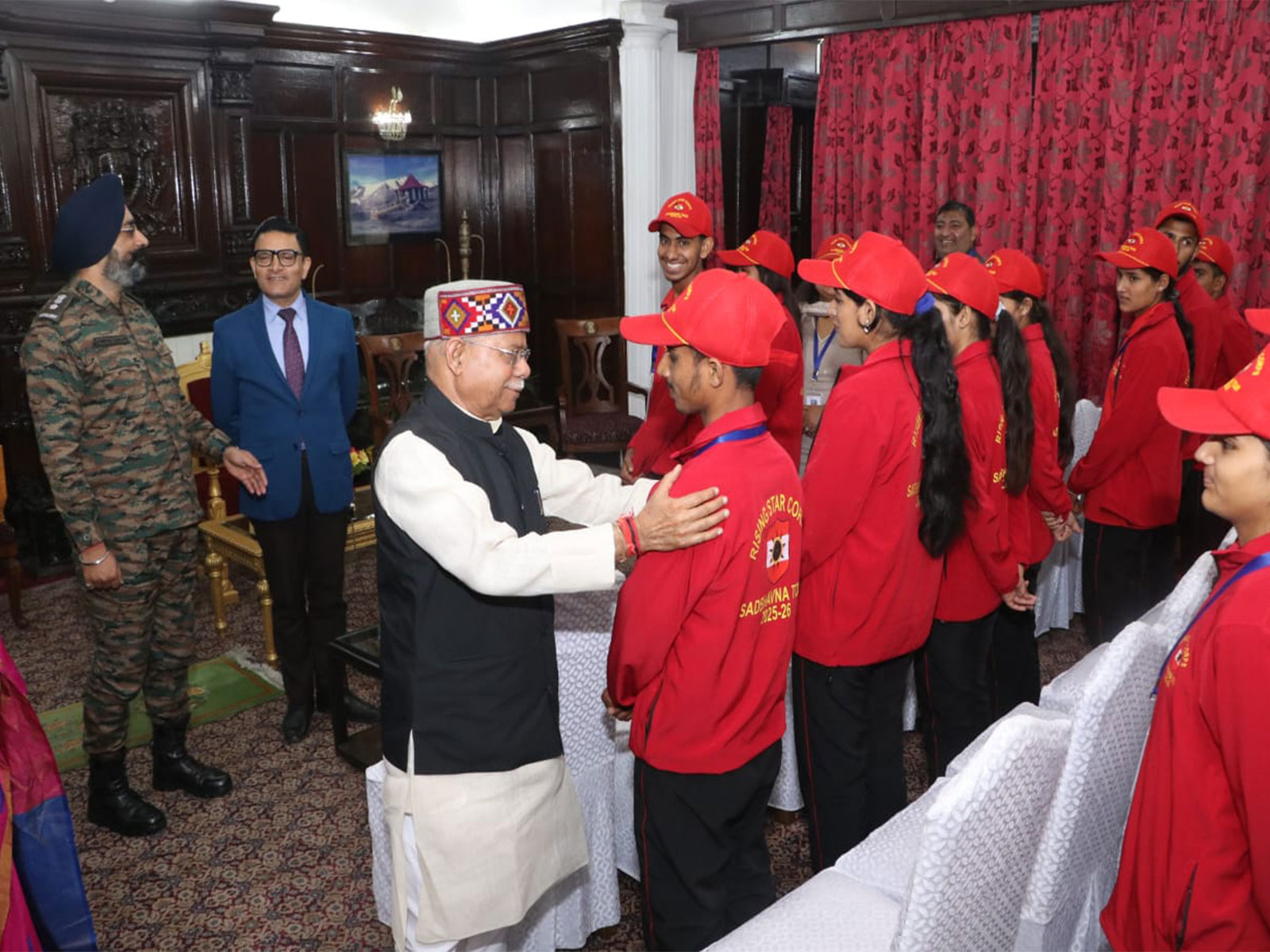 Himachal Governor Shiv Pratap Shukla interacts with children under ‘Operation Sadbhavna’ (Photo: Information and Public Relations, HP Govt) Himachal Governor Shiv Pratap Shukla interacts with children under ‘Operation Sadbhavna’ (Photo: Information and Public Relations, HP Govt)