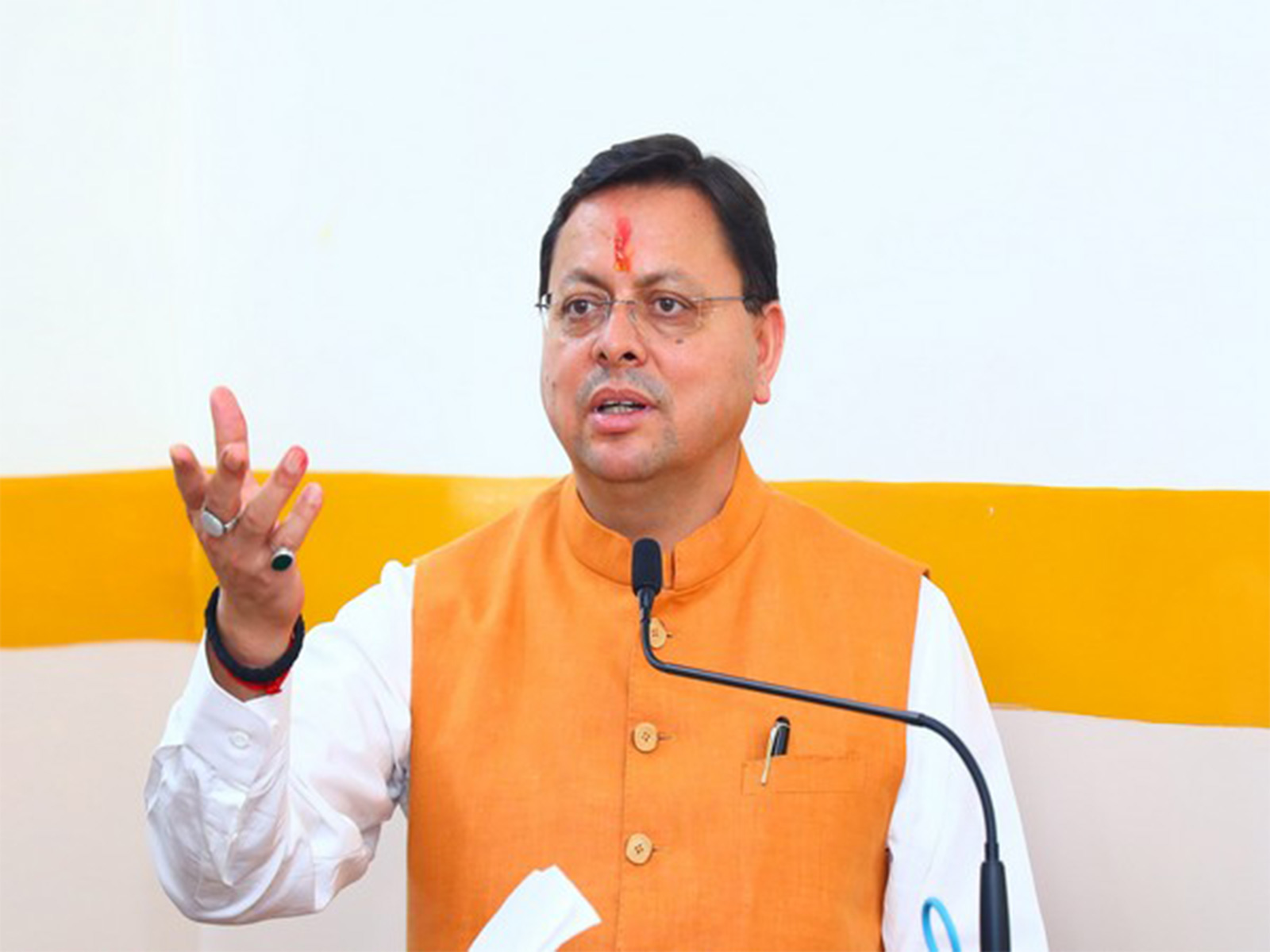 Uttarakhand CM Pushkar Singh Dhami (FilePhoto/ANI) Uttarakhand CM Pushkar Singh Dhami (FilePhoto/ANI)