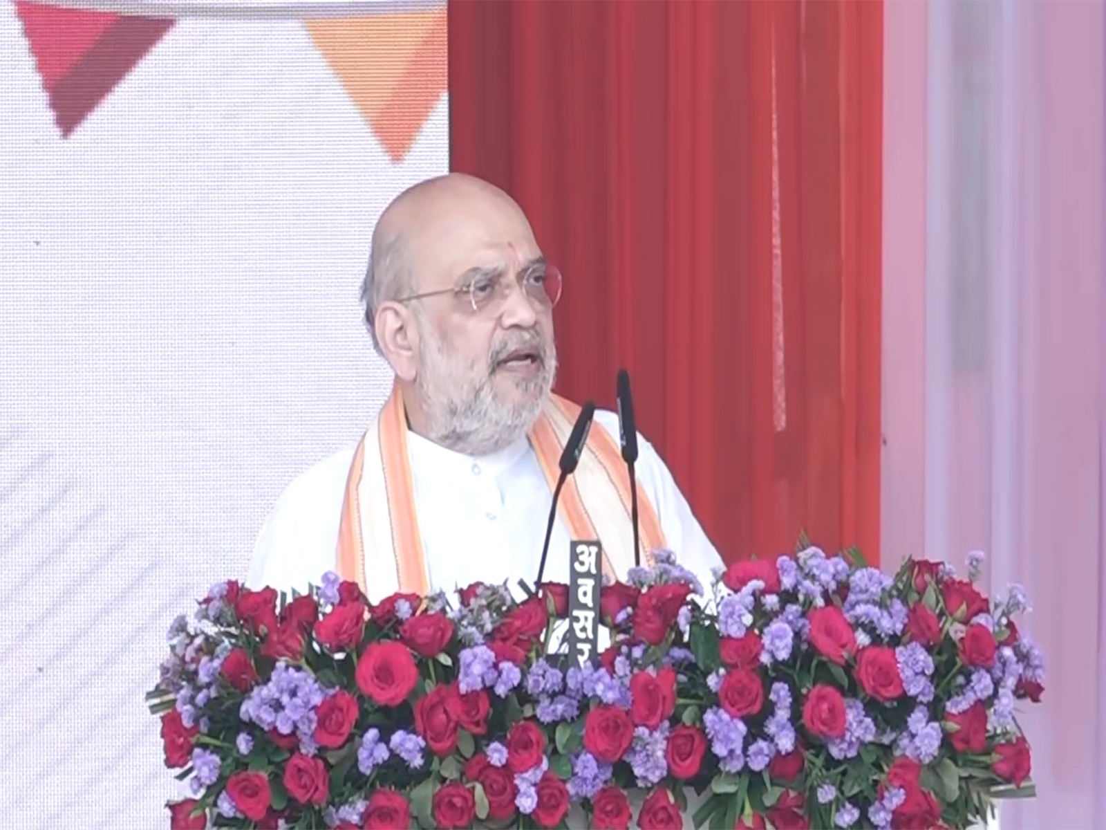 Union Home Minister Amit Shah in Bastar (Photo/ANI) Union Home Minister Amit Shah in Bastar (Photo/ANI)