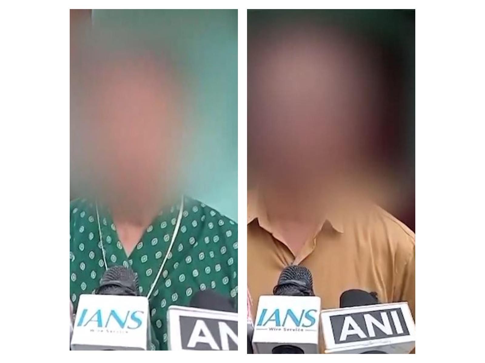 RG Kar Medical College victim parents (Photo/ANI) RG Kar Medical College victim parents (Photo/ANI)