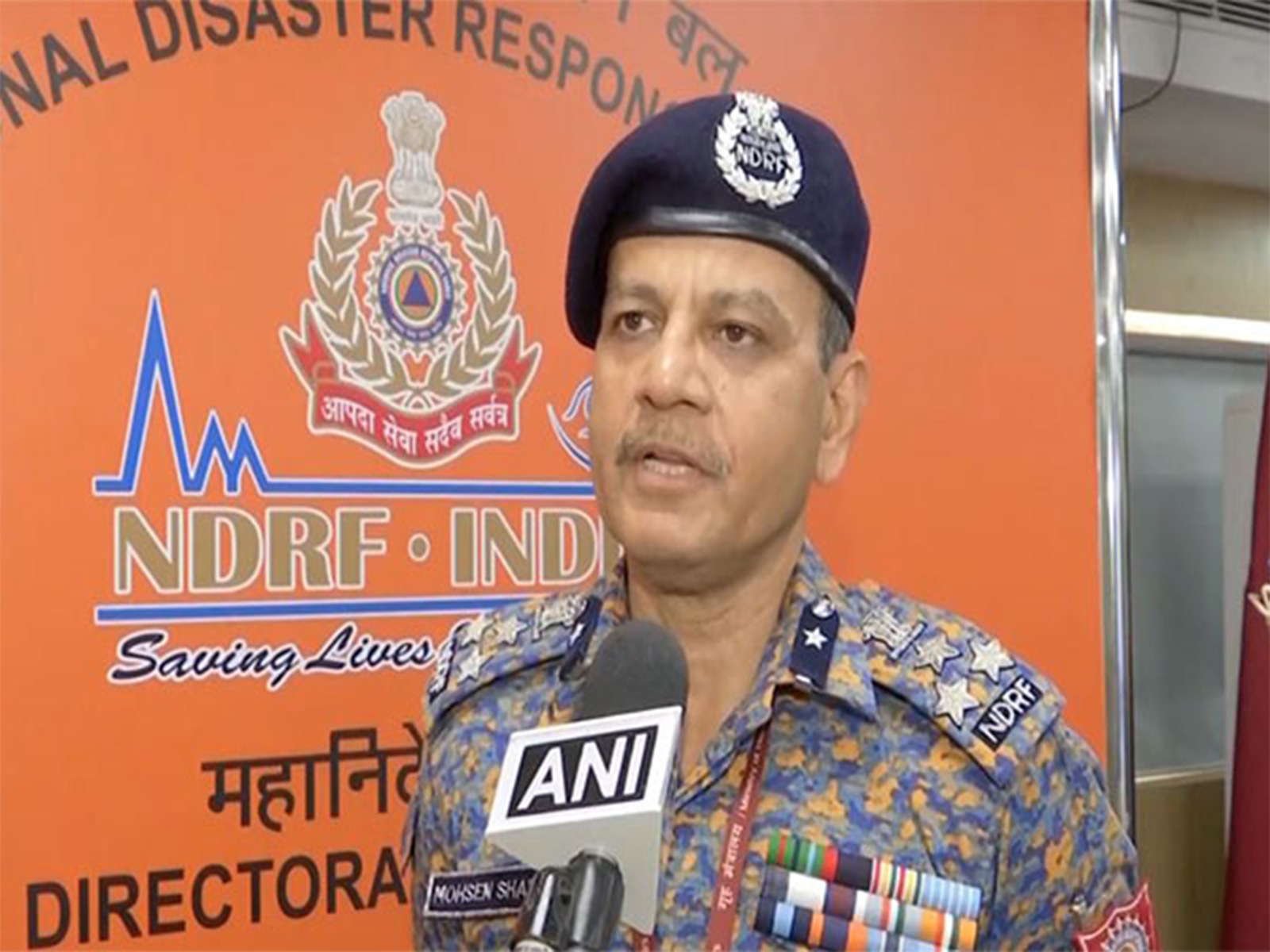 NDRF DIG Mohsen Shahedi (Photo/ANI) NDRF DIG Mohsen Shahedi (Photo/ANI)