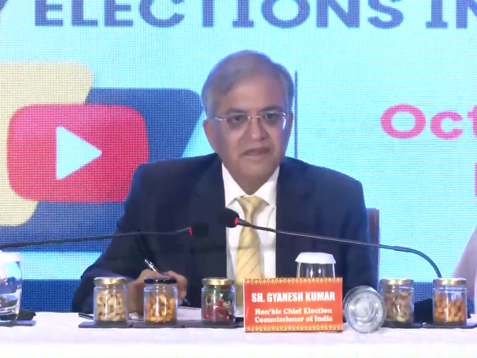 Chief Election Commissioner (CEC) Gyanesh Kumar (Photo/ANI) Chief Election Commissioner (CEC) Gyanesh Kumar (Photo/ANI)