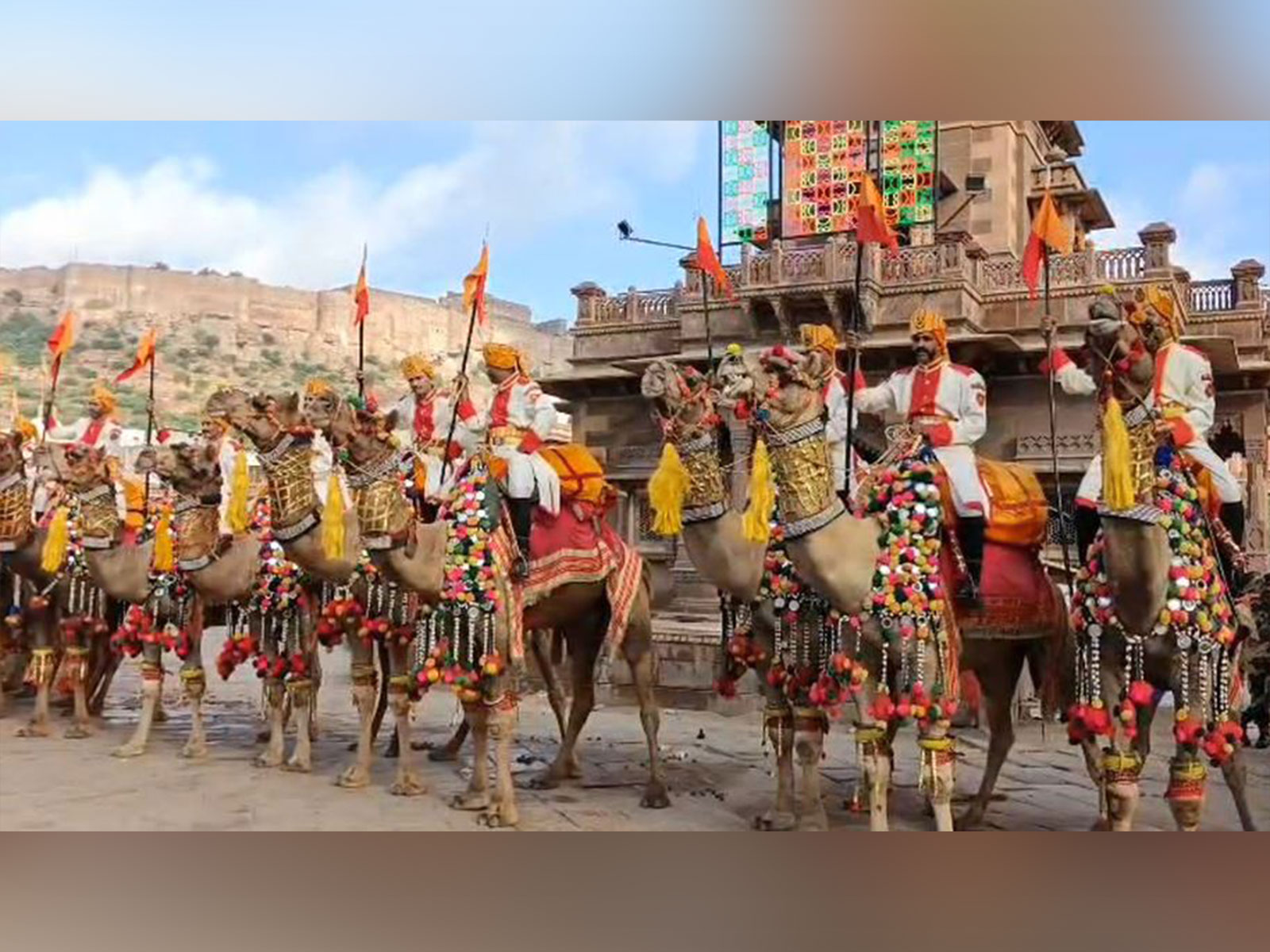 Marwar Festival 2025 held in Jodhpur, Rajasthan (Photo/ANI) Marwar Festival 2025 held in Jodhpur, Rajasthan (Photo/ANI)