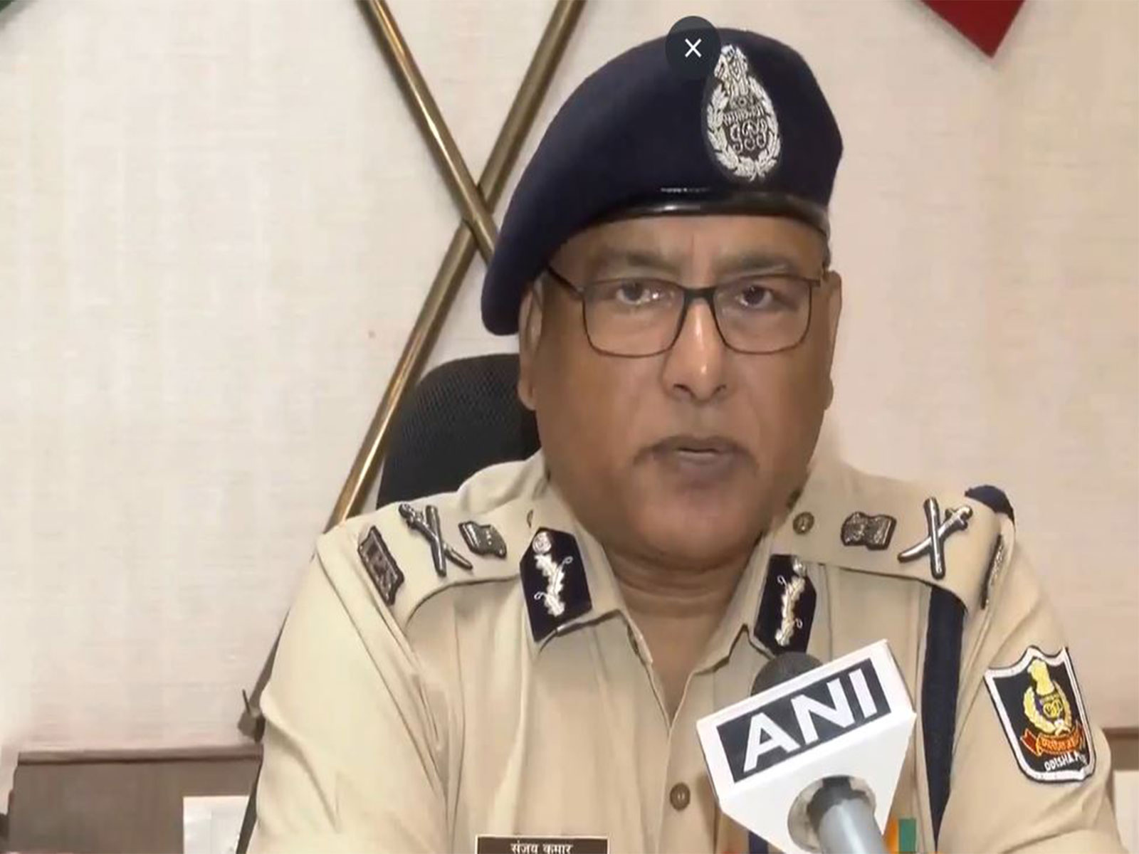 Cuttack ADGP Sanjay Kumar (Photo/ANI) Cuttack ADGP Sanjay Kumar (Photo/ANI)