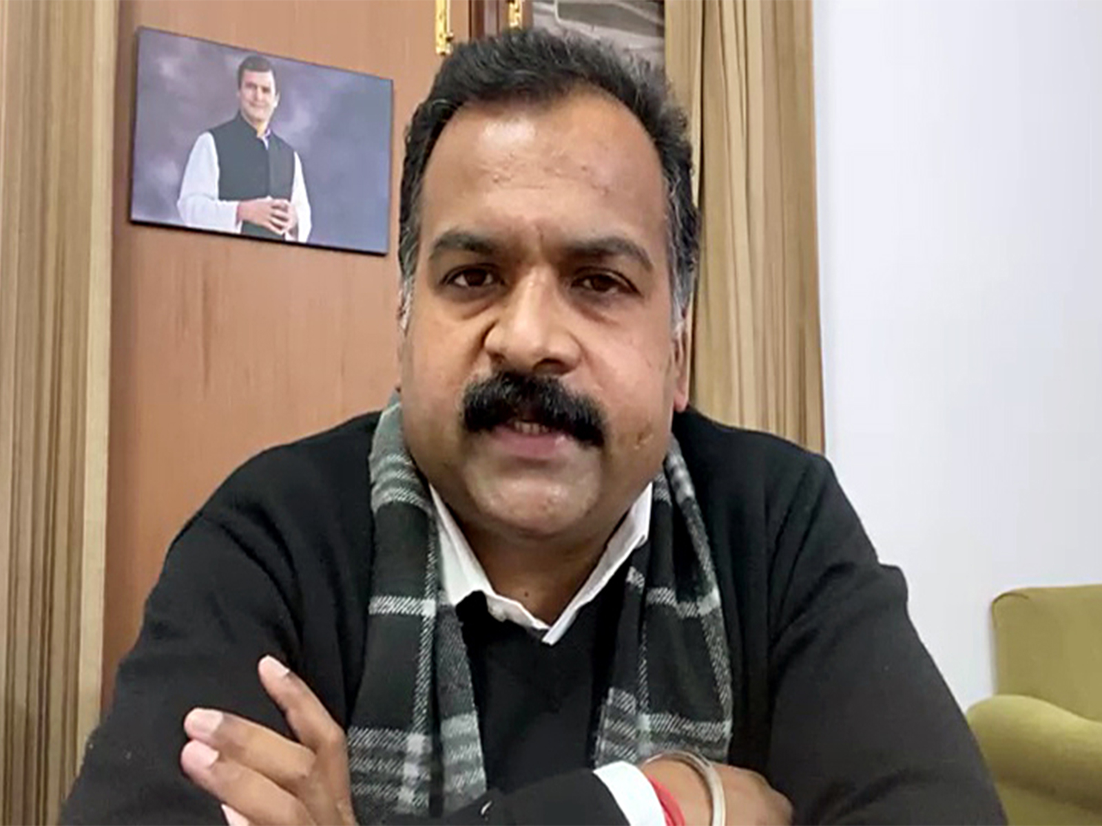 Congress MP Manickam Tagore (Photo/ANI)